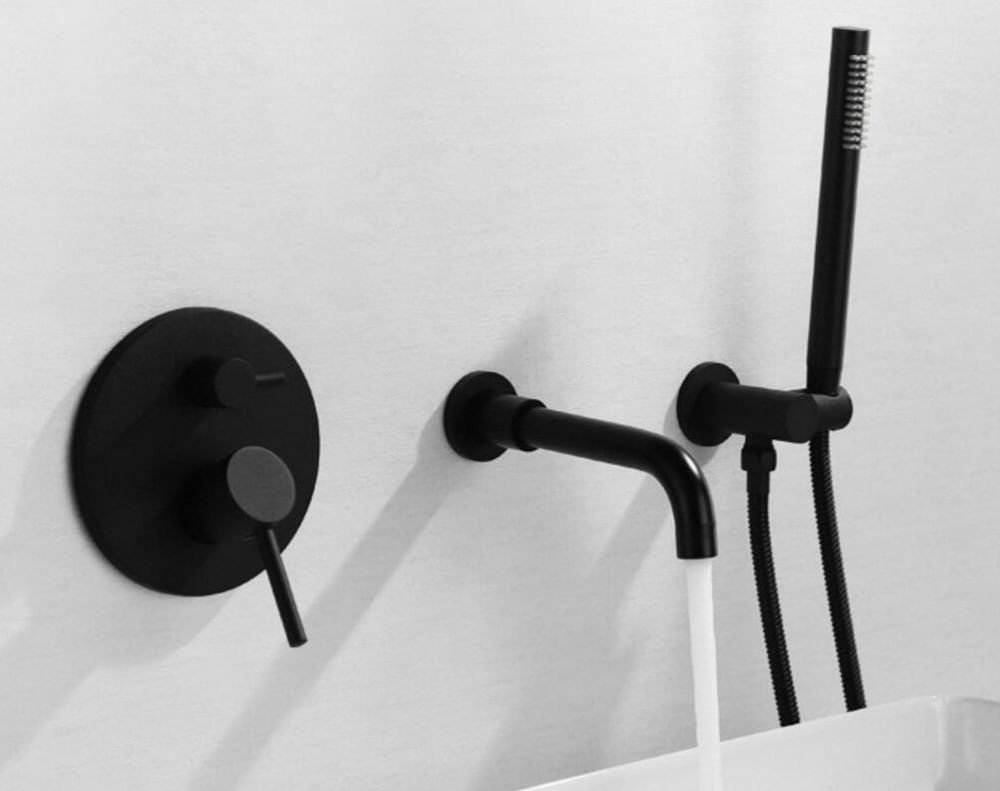 Baterie cada, Blackswan, Tip M68, model negru mat, dimensiune 22 cm — imaginea 5