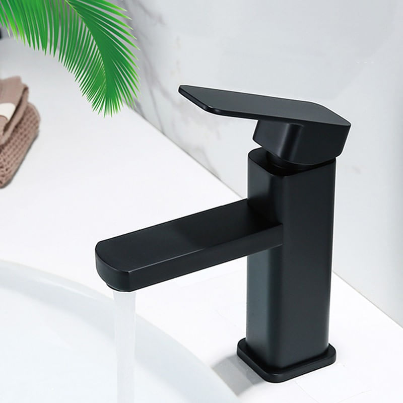 Baterie chiuveta baie, Blackswan, Tip M105, model negru scurt, dimensiune 18.7 cm — imaginea 3