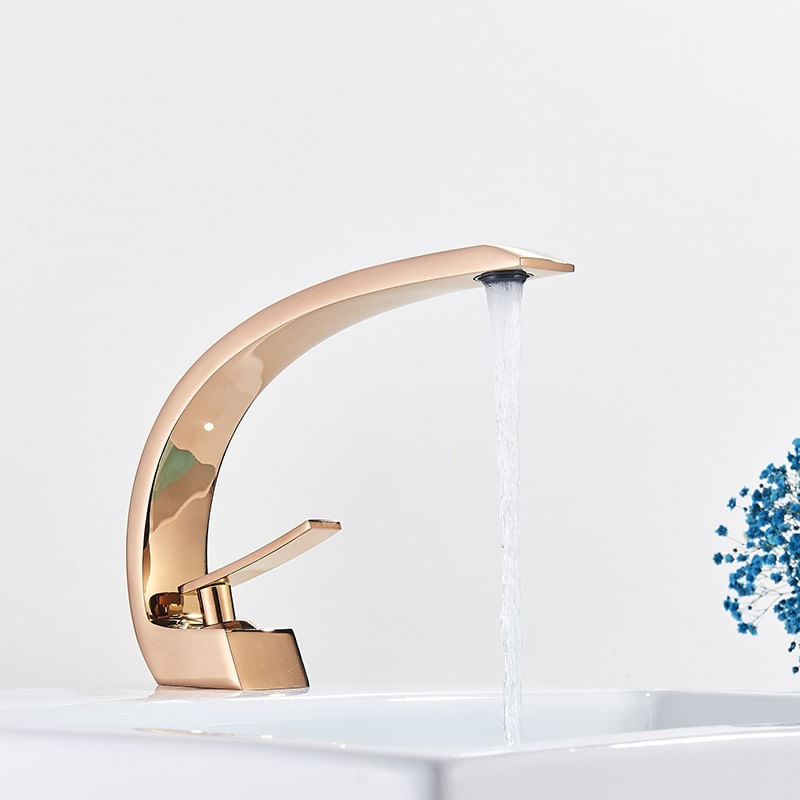 Baterie chiuveta baie, Blackswan, Tip M92, model rose gold, dimensiune 16.6 cm — imaginea 6