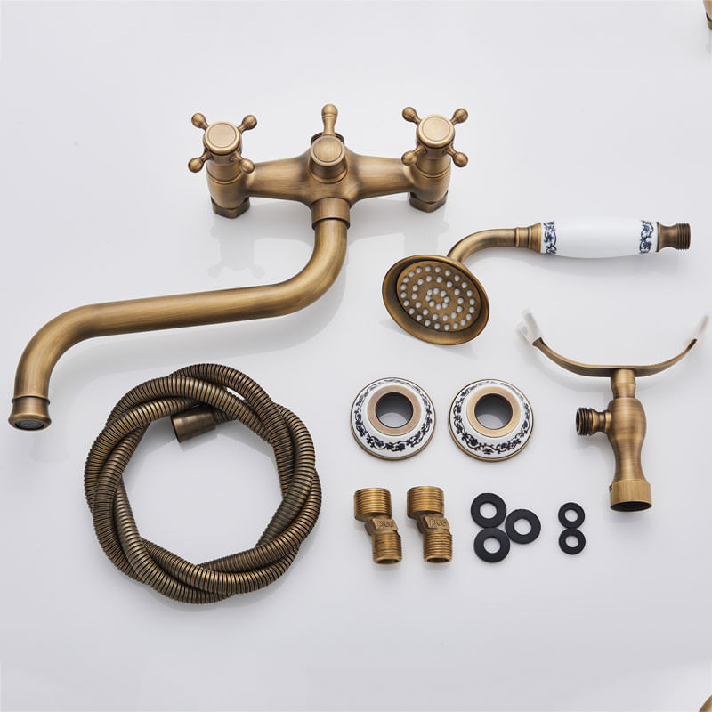 Baterie cada, Blackswan, Tip M40.2, model bronz antichizat, dimensiune 30 cm — imaginea 6