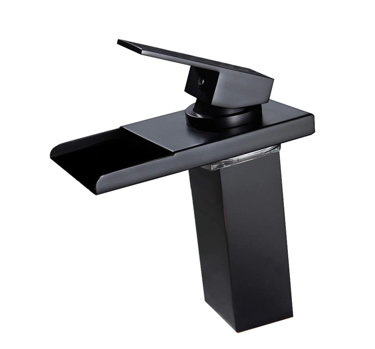 Set baterie cada si baterie chiuveta, Blackswan, Tip M32, model negru mat, dimensiune 25.5 cm — imaginea 3