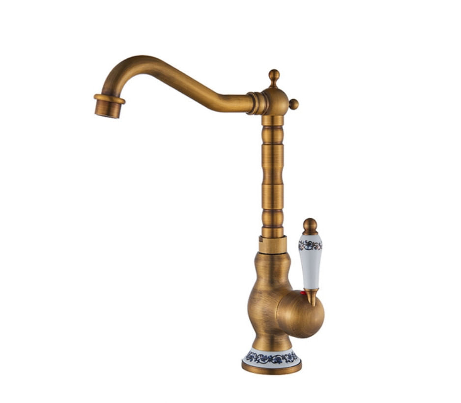 Set baterie cada si chiuveta, Blackswan, Tip M40.4, model bronz antichizat, dimensiune 30 cm — imaginea 3