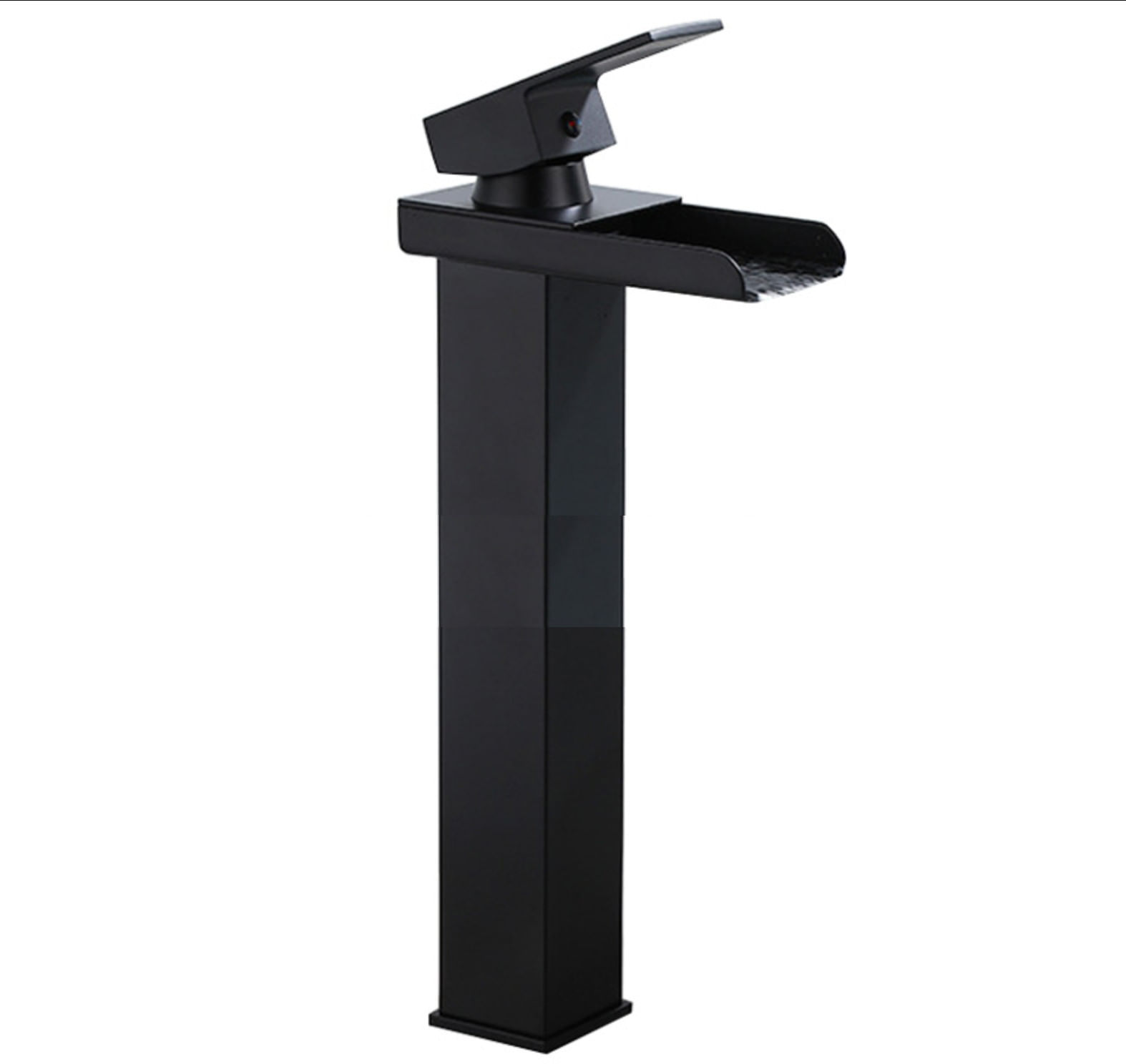 Set baterie cada si baterie chiuveta, Blackswan, Tip M34, model negru mat, dimensiune 25.5 cm — imaginea 3