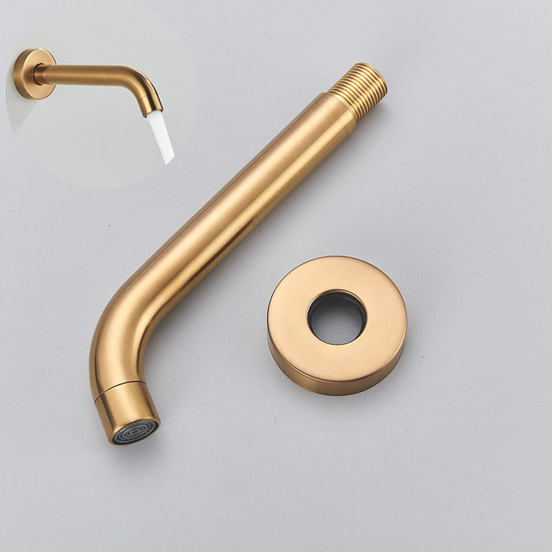 Set baterie dus, Blackswan, Tip M90.3, model rose gold, dimensiune 37 cm — imaginea 4