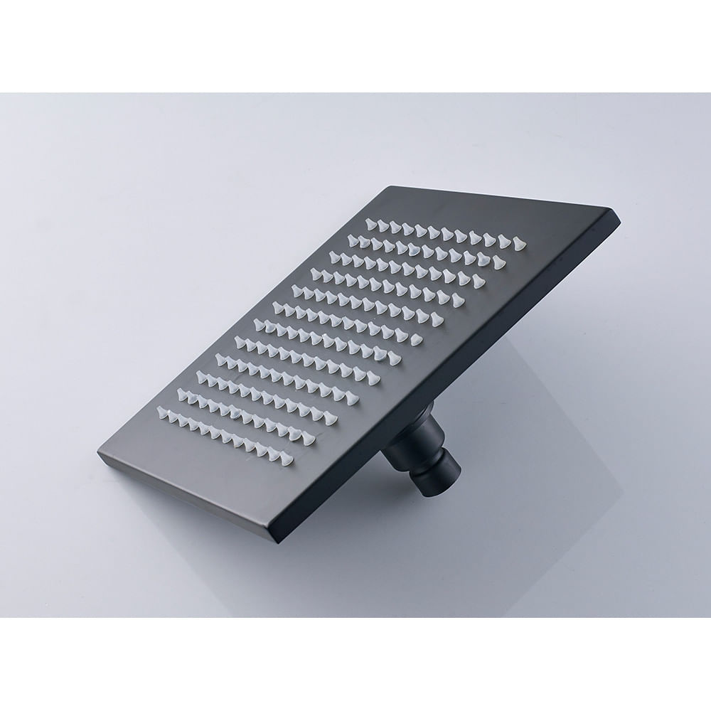 Set baterie dus, Blackswan, Tip M3.15 LED, model negru mat, dimensiune 30 cm — imaginea 4