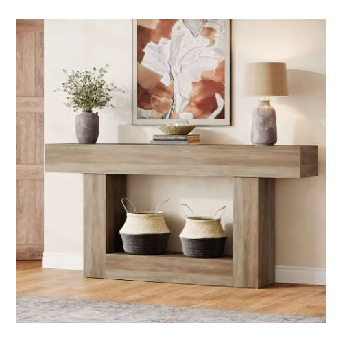 Masa Living/Hol, Blackswan Design Negrette, lemn negru, 120x120x86 cm — imaginea 4