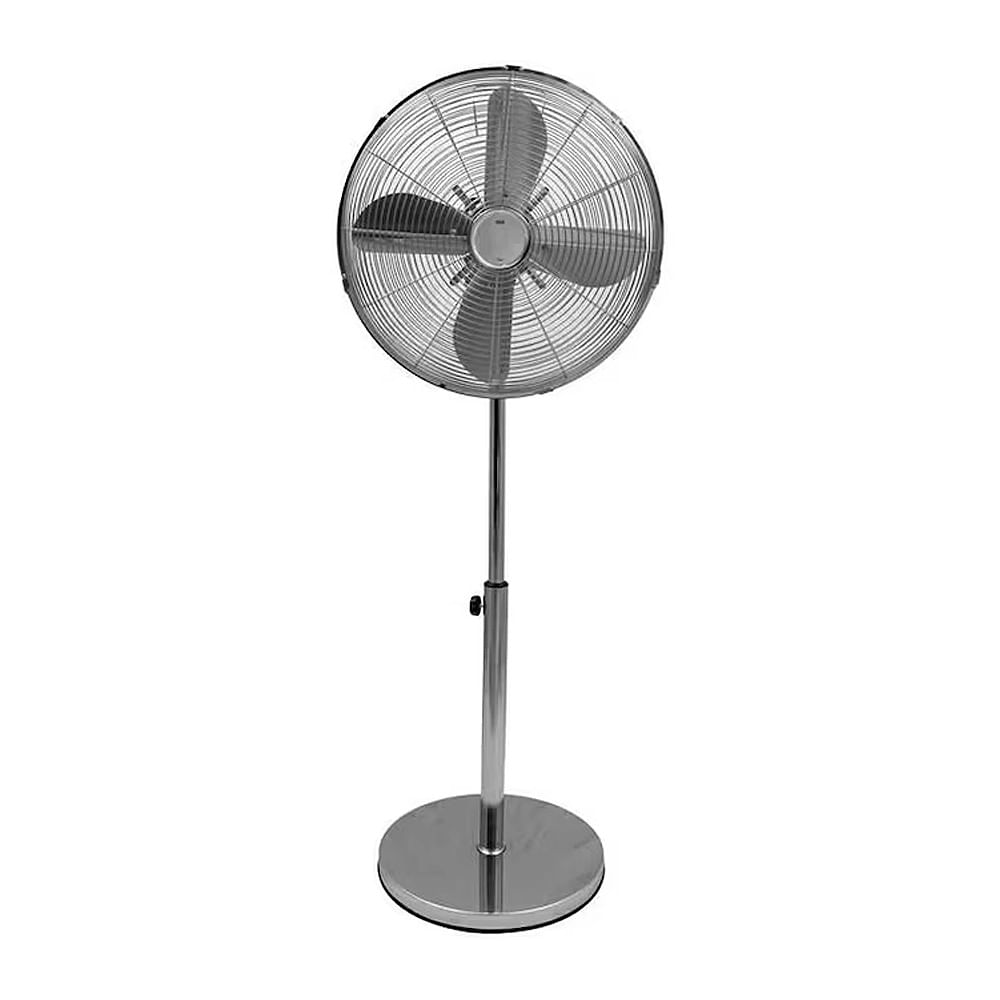 Ventilator cu picior 45cm, 50W, inaltime 1.5m, metal, Well Cool