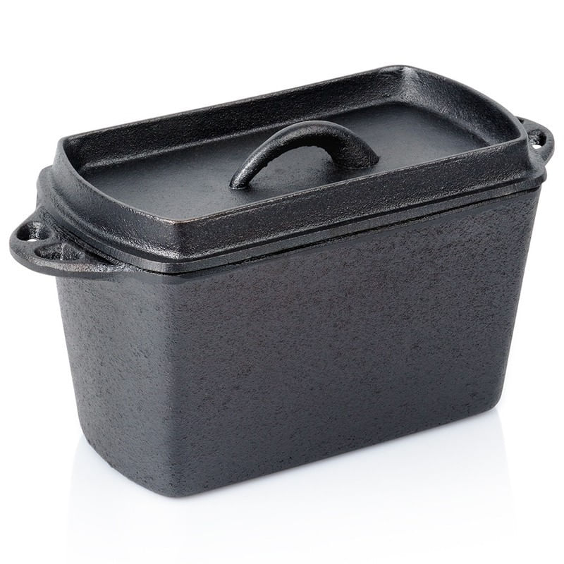 Forma de paine din fonta cu capac, 27 cm, 2 l — imaginea 5
