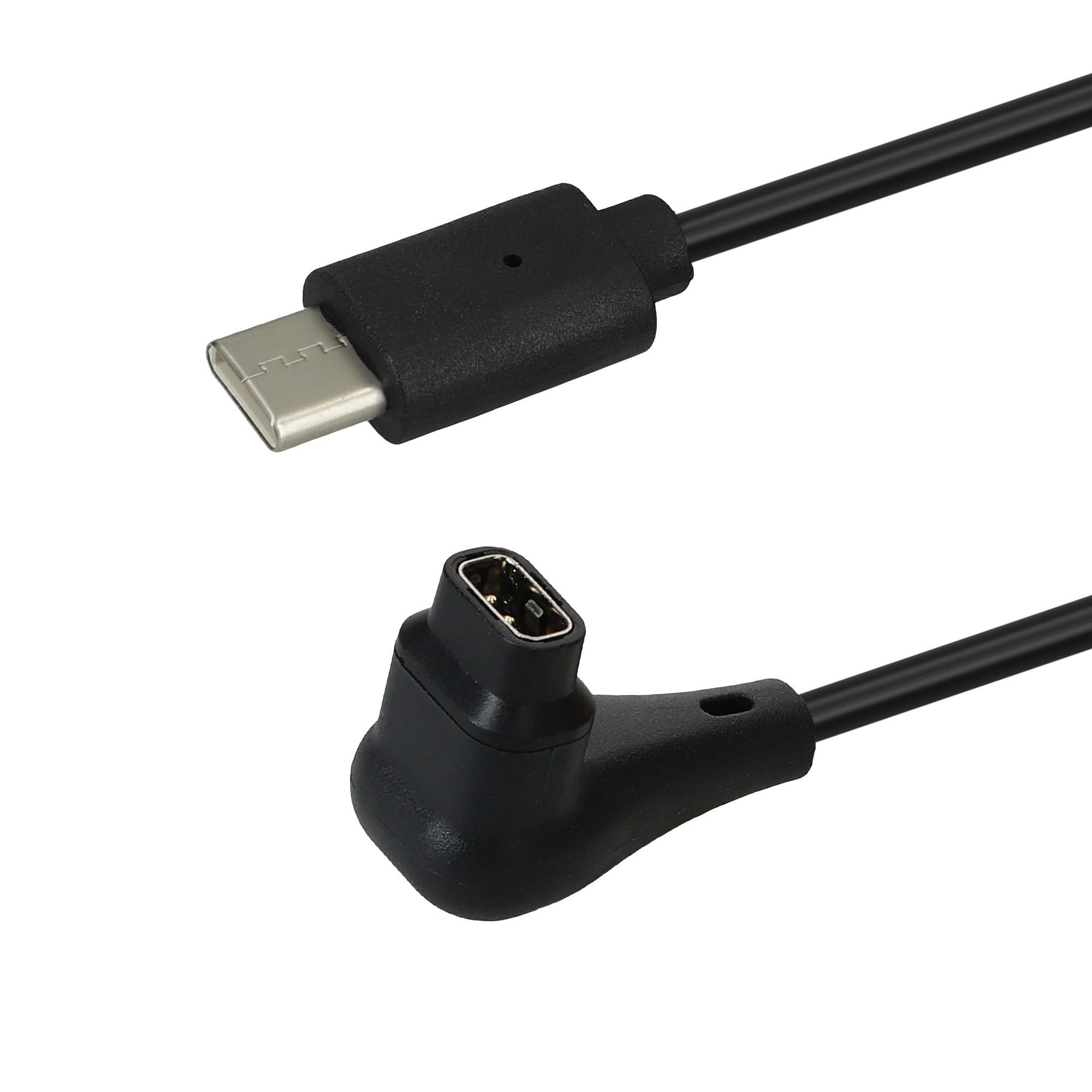 Cablu alimentare Kwmobile pentru Coros PACE Pro, PACE 4, APEX 4, NOMAD, incarcare, plastic, negru