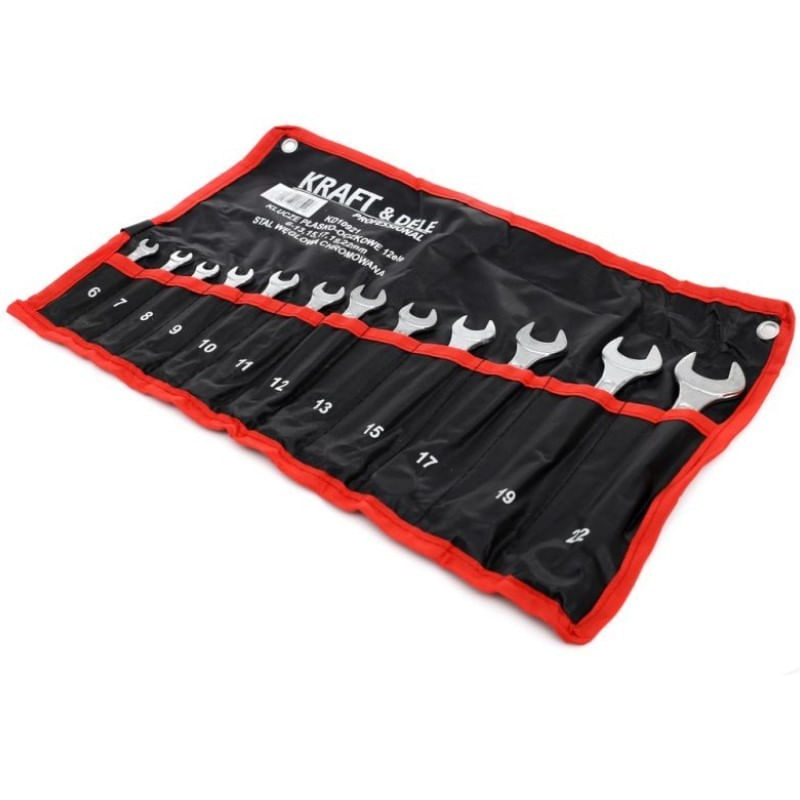 Set chei combinate, Kraft&Dele , 6-22 mm, 12 piese, KD10921 — imaginea 3