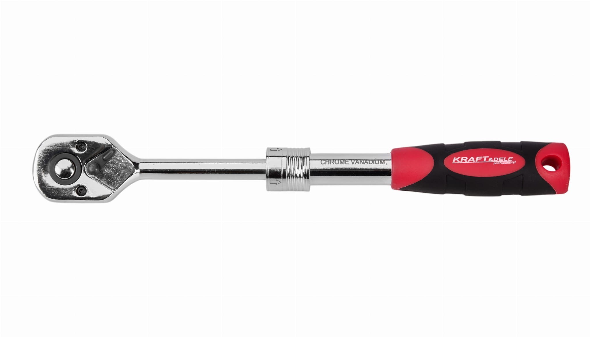 Clichet telescopic 1/4", Kraft&Dele, 72 dinti, Cr-V, KD10327 — imaginea 7