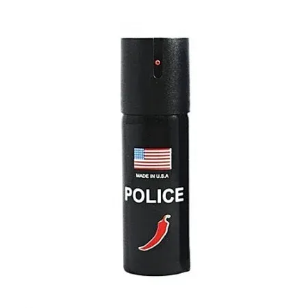 Set briceag automat de vanatoare, spray paralizant chili si rozeta autoaparare DEPOX®, 23 cm/60 ml/12 cm, negru