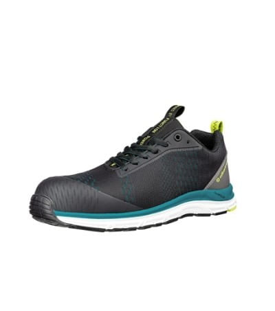 Pantofi unisex, AER55 IMPULSE BLACK BLUE LOW S24, Malfini Negru