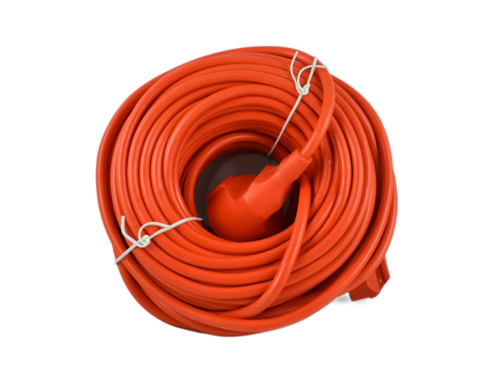 Prelungitor electric cu stecher si cupla - 30m, cablu 3x1,5mm², portocaliu