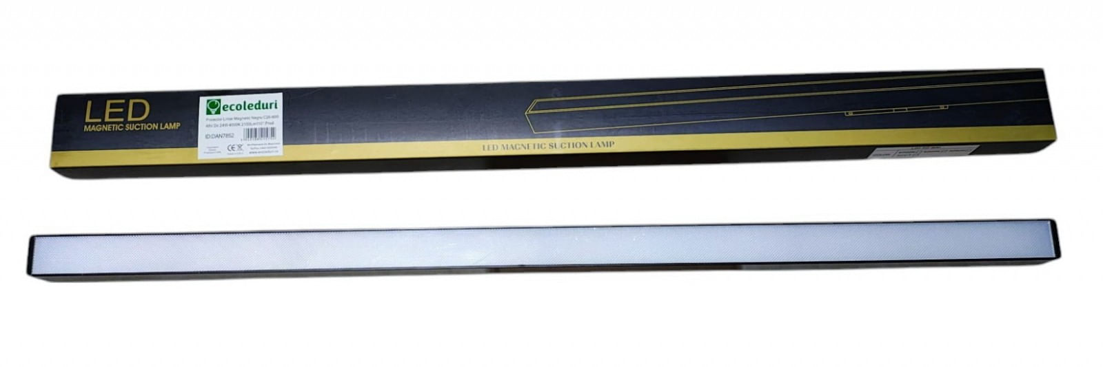 Proiector sina Magnetica U26 mat 60cm 24W Magnet Lumina neutra 4000K CHIP LED OSRAM 48V — imaginea 3