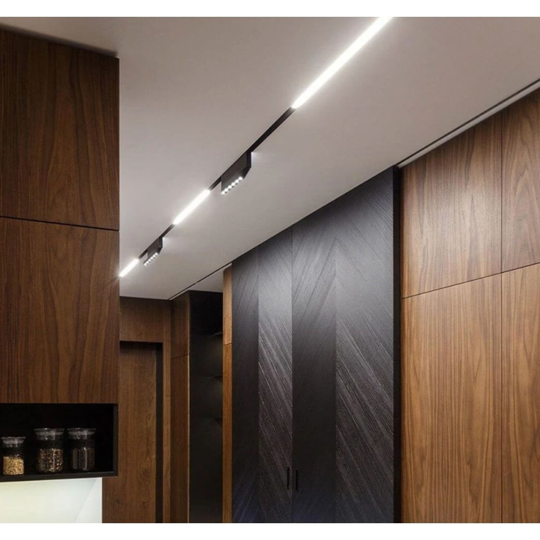 Proiector sina Magnetica U26 mat 60cm 24W Magnet Lumina neutra 4000K CHIP LED OSRAM 48V — imaginea 7