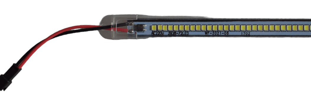 Banda led rigida 220V 4000K 5W, cu suport , Dimensiuni 300 X 12 X 6 mm , 72 Leduri SMD 2835 — imaginea 2