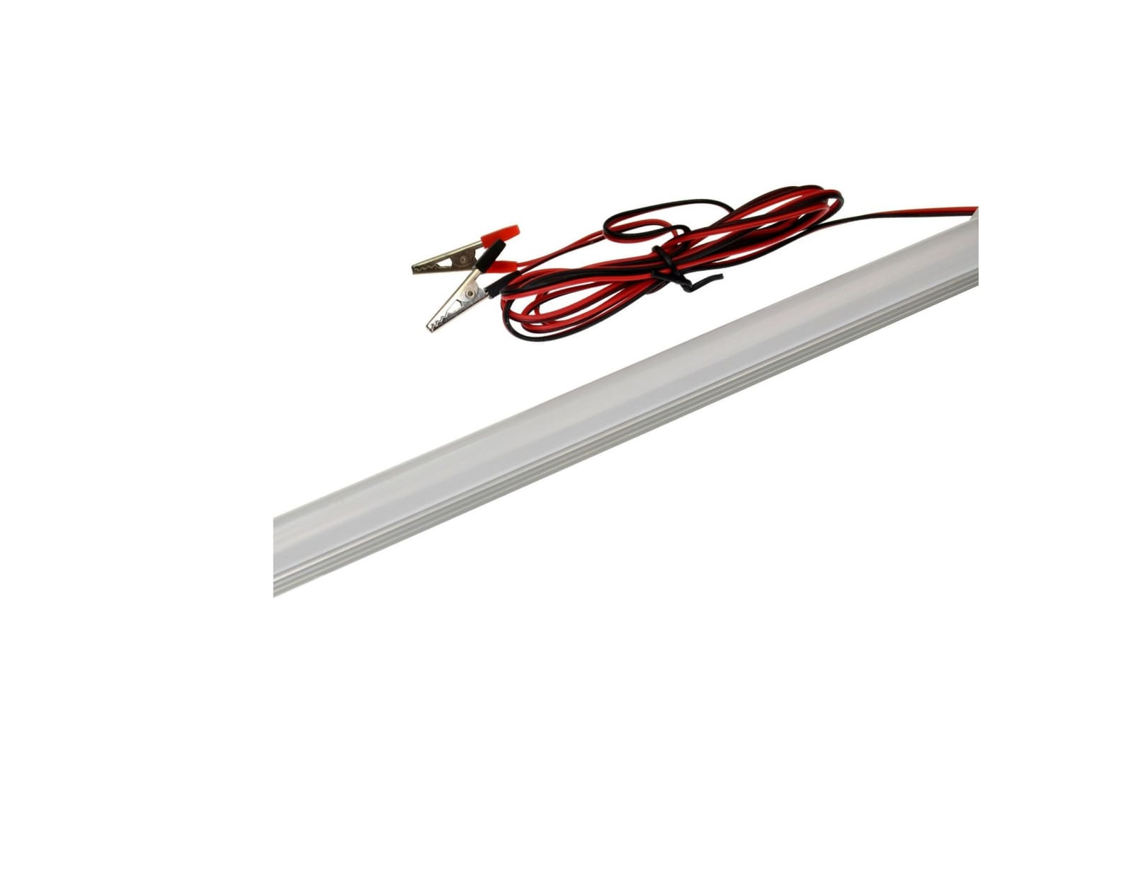 Lampa cu banda Led 12V 8W , 60cm, cu suport aluminiu si clesti de conectare — imaginea 5