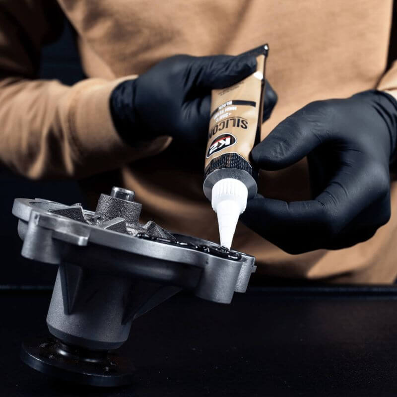 Silicon pentru temperaturi inalte K2 SILICON NEGRU +350°C 85 g
