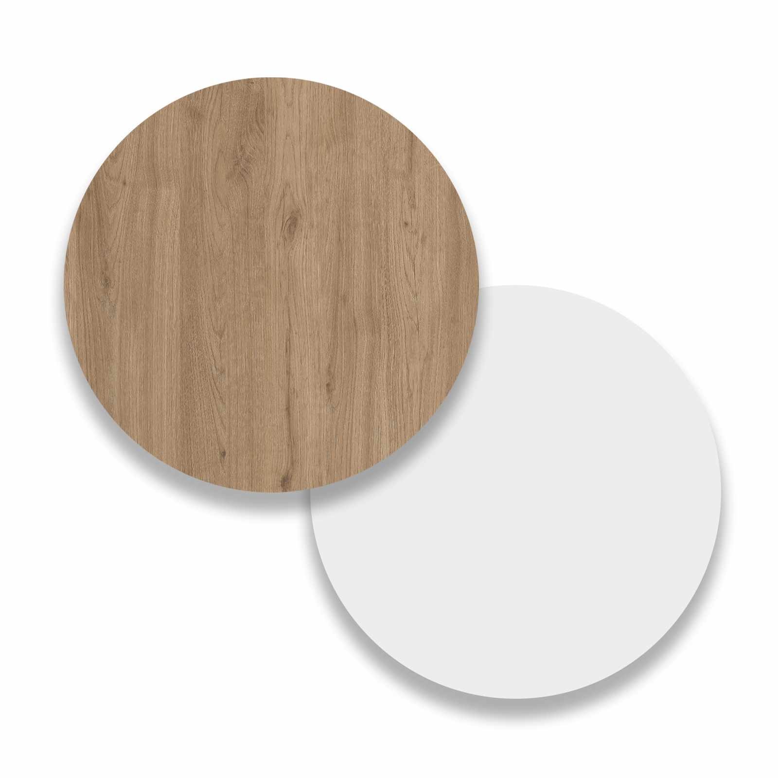 Comoda TV Boh1-Sw, 160 x 45,1 x 35,5 cm, natural alb, PAL melaminat, capacitate 25 kg — imaginea 6