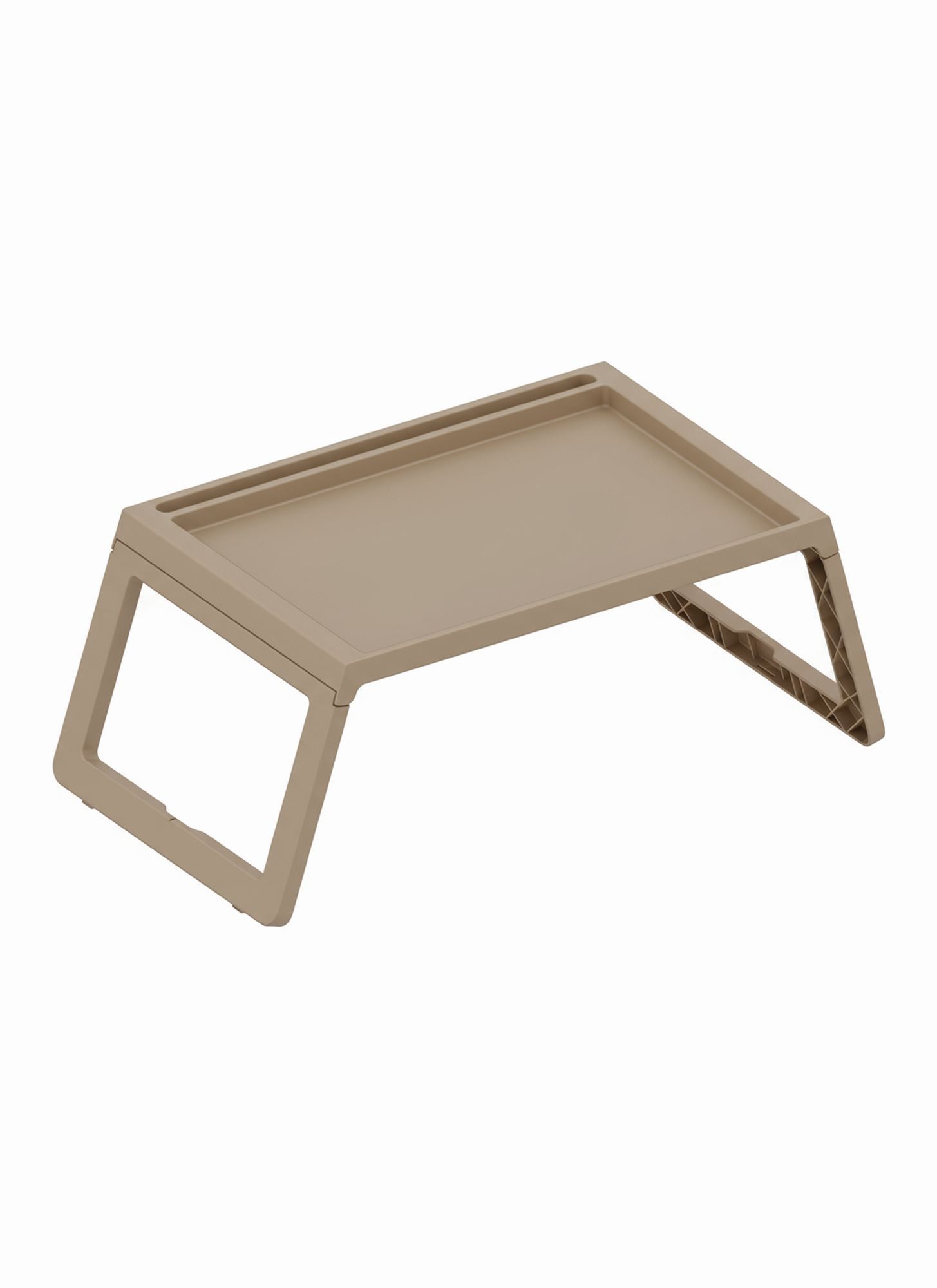 Birou laptop reglabil Lavine, 56 x 26, 3 x 36 cm, maro deschis, light maro — imaginea 3