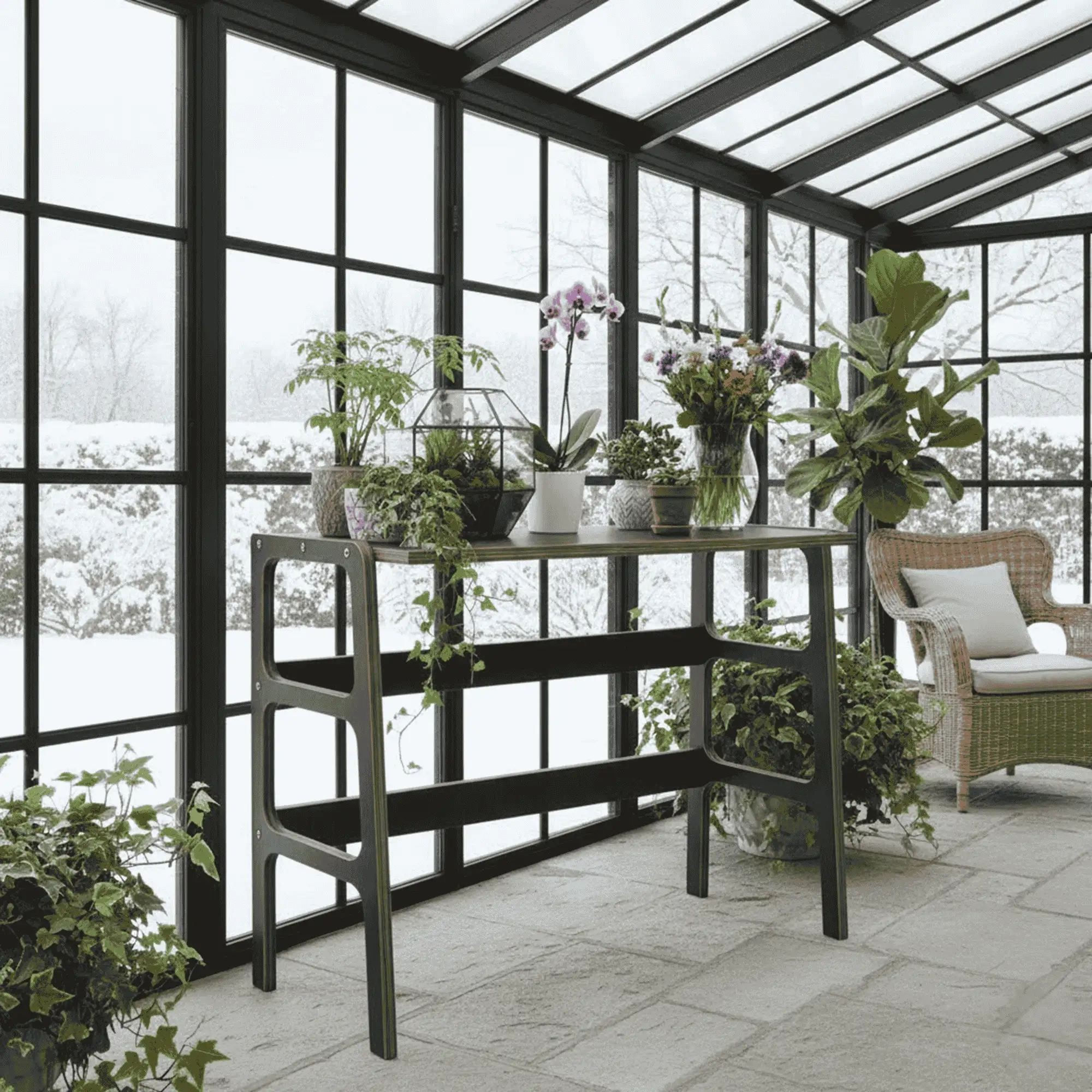 Birou CPT4837-125, 125 x 75 x 60 cm, nuc, lemn — imaginea 2