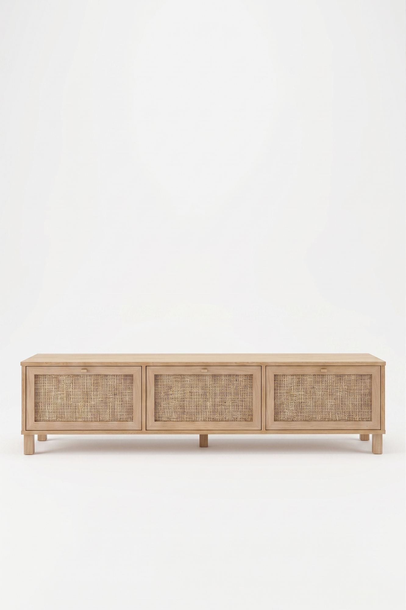 Comoda TV Dune - DN2-SJ, 180 x 45,6 x 32 cm, stejar, PAL melaminat — imaginea 3
