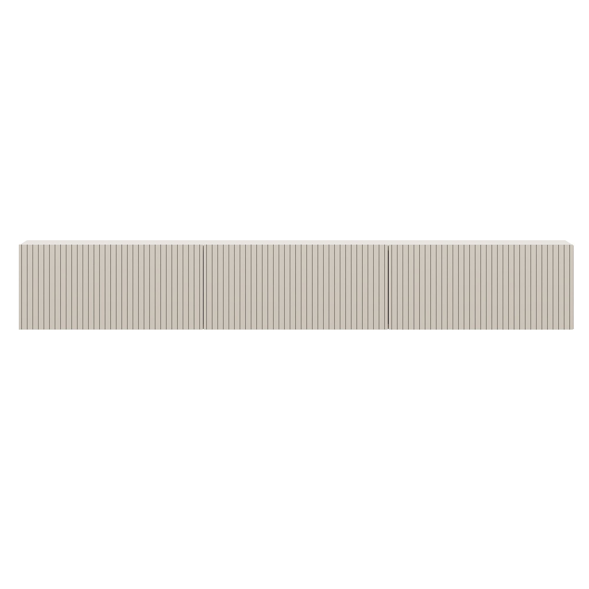 Comoda TV Ada, 180 x 28, 6 x 31, 4 cm, bej nisip, PAL melaminat, fixare pe perete, sandstone — imaginea 7