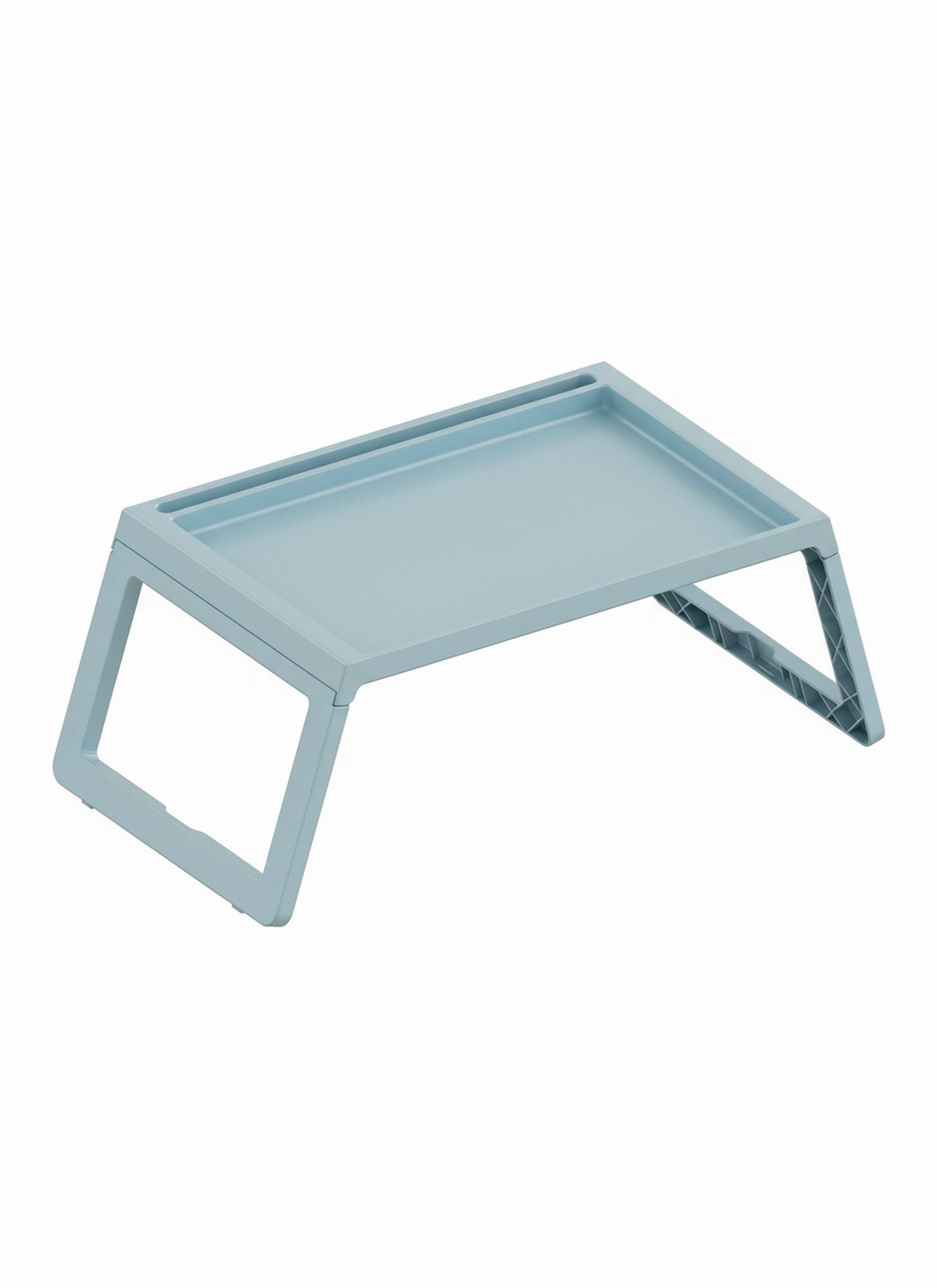 Birou laptop reglabil Lavine, 56 x 26, 3 x 36 cm, albastru pastel, baby albastru — imaginea 3