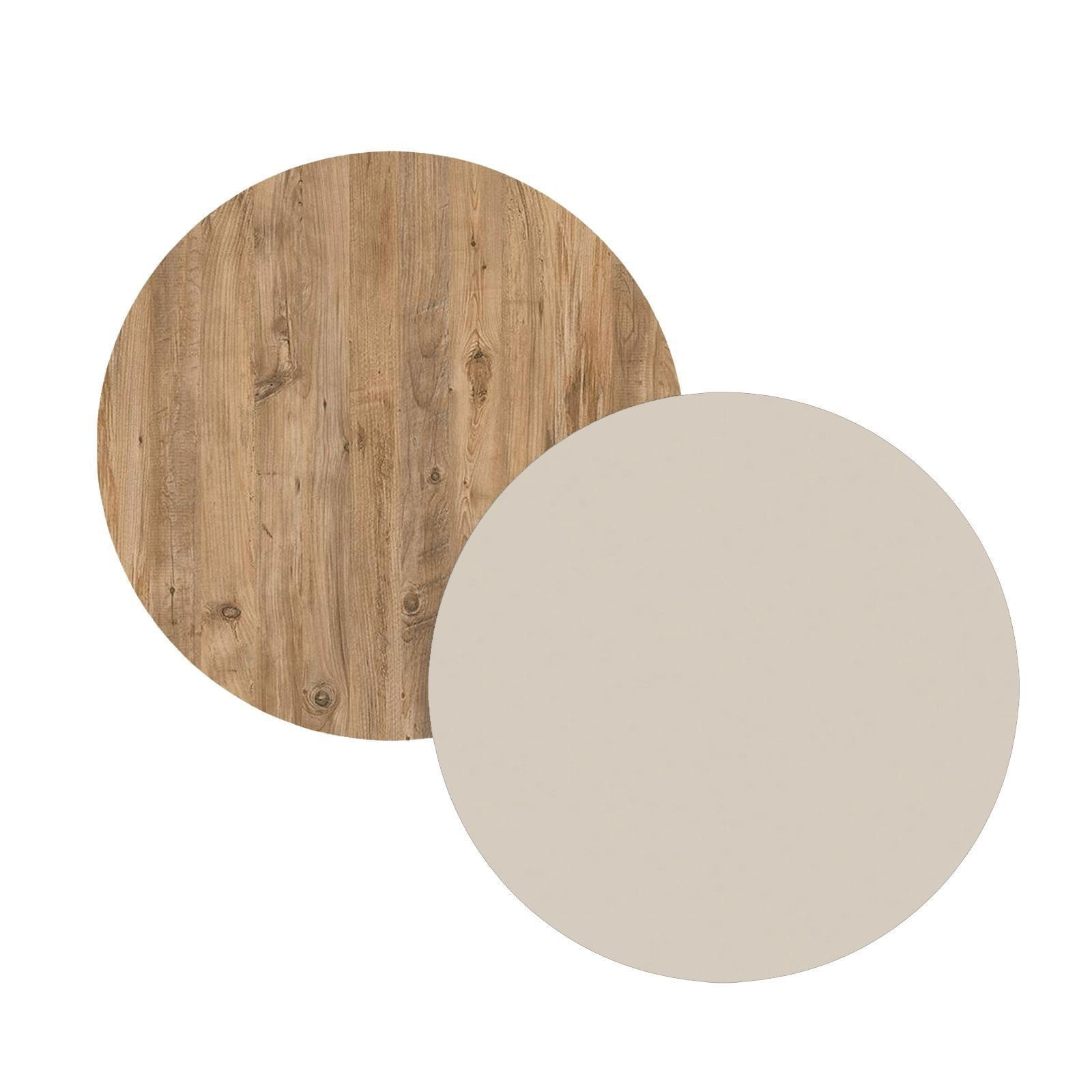 Consola Ave15-Aka, 180 x 75 x 44,5 cm, pin atlantic cashmere, PAL melaminat, spatiu de depozitare, fixare pe perete — imaginea 7