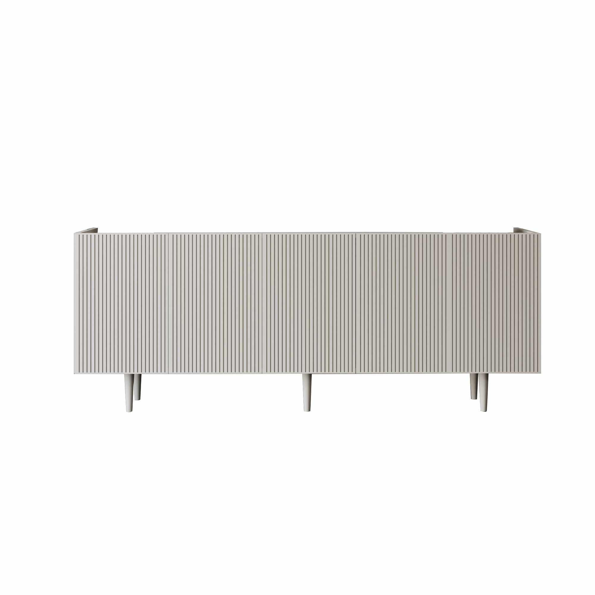 Consola Capella 180, 180 x 60 x 40 cm, bej nisip, MDF, capacitate 37 kg, sandstone — imaginea 5