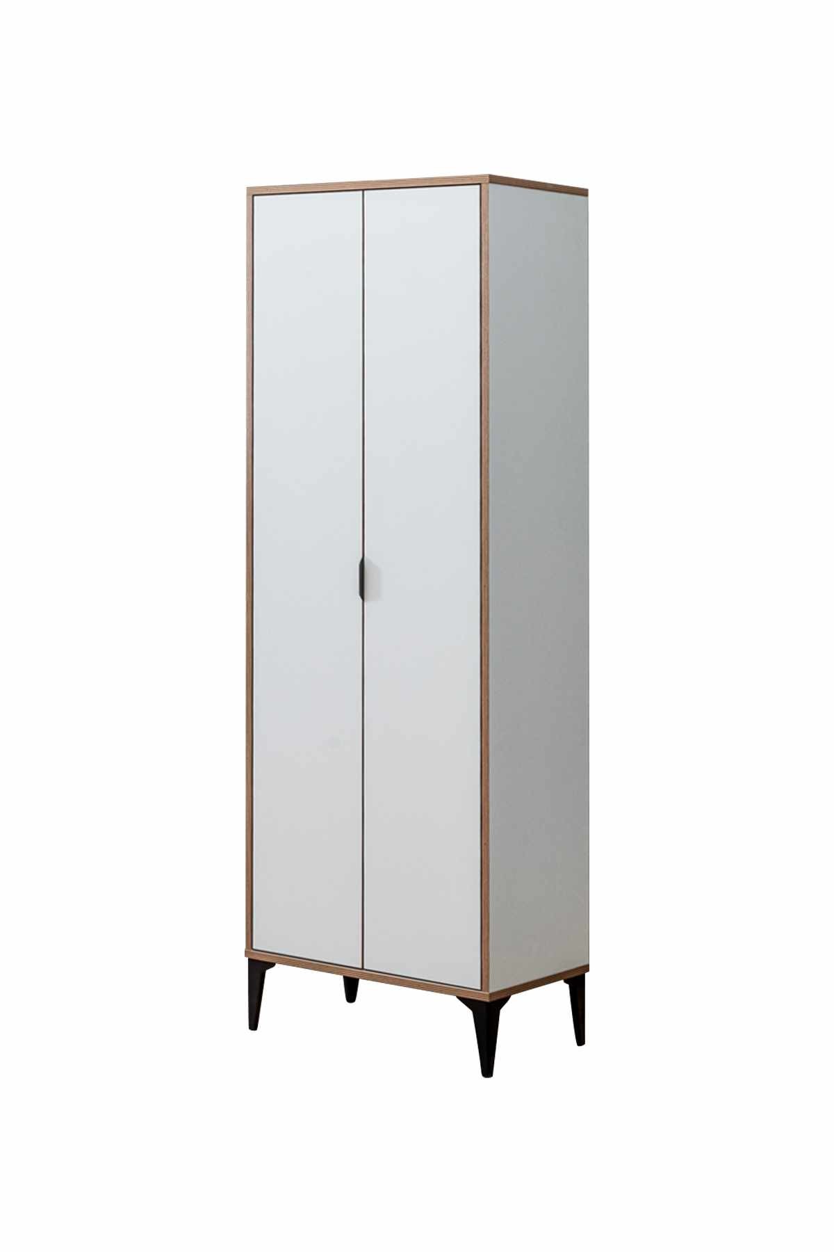 Dulap Arden, 65 x 190 x 37 cm, alb, PAL melaminat — imaginea 9