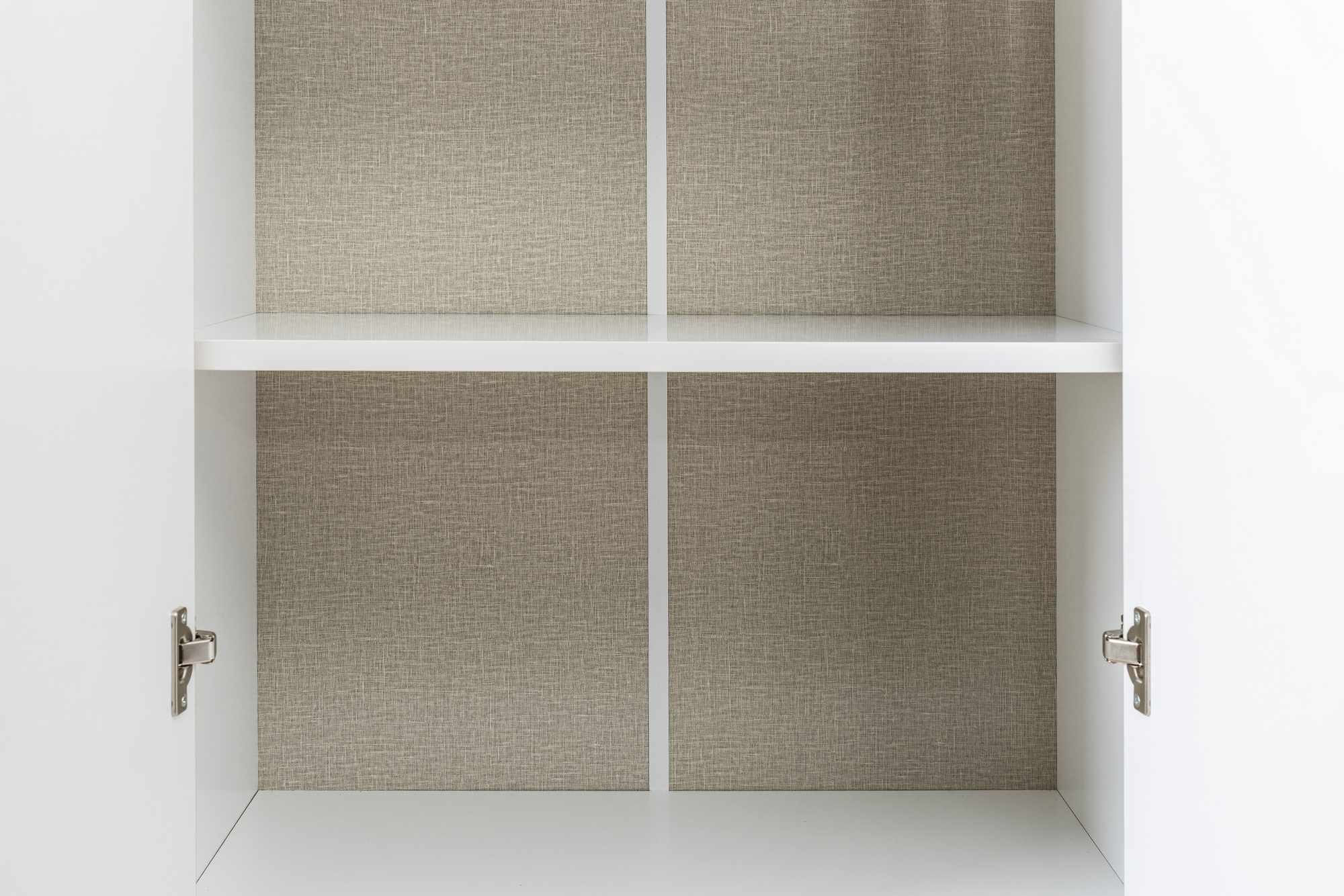 Dulap Arden Coffee, 127 x 190 x 44 cm, alb, PAL melaminat — imaginea 10