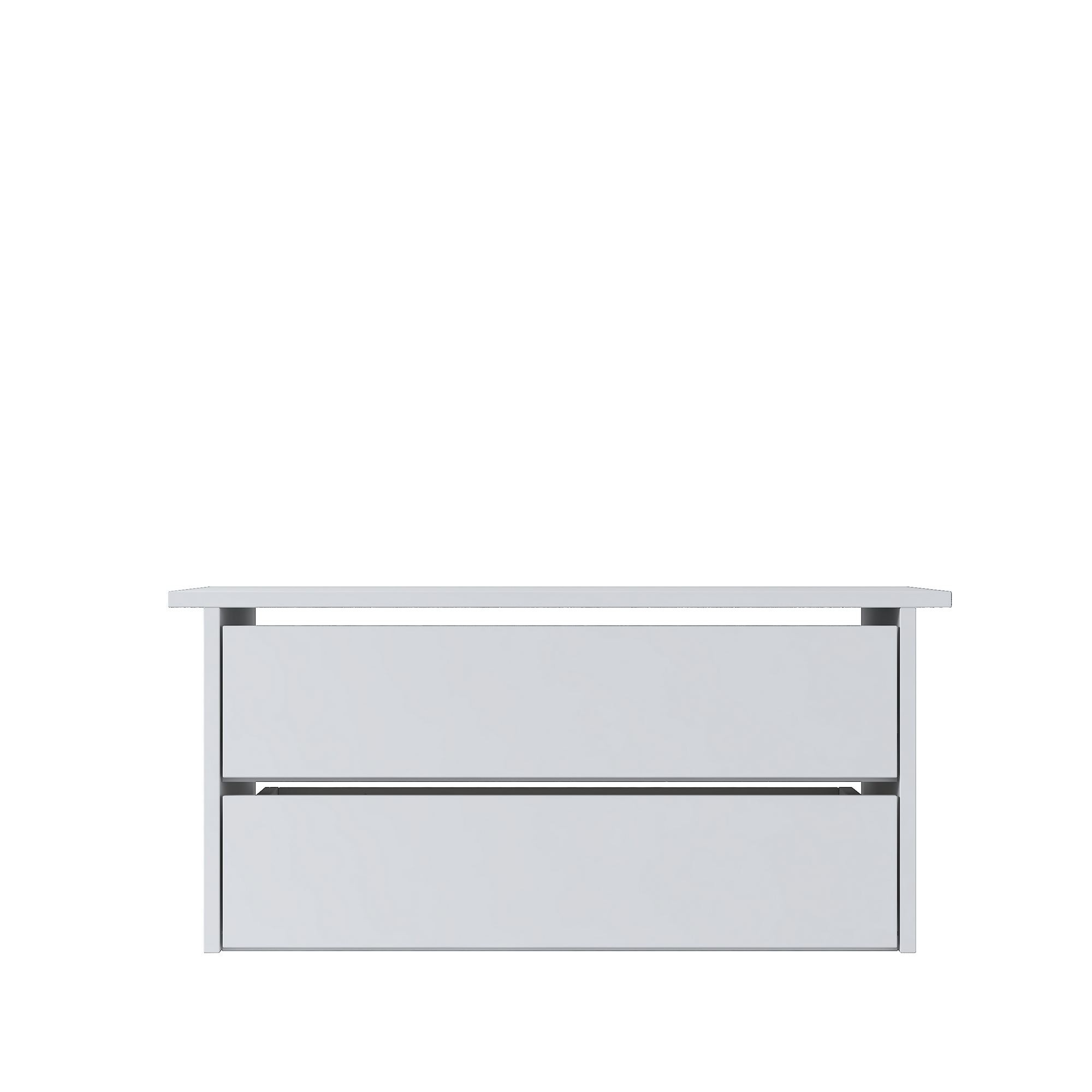 Drawer BA139, 86,2 x 39,8 x 50 cm, alb, PAL — imaginea 2