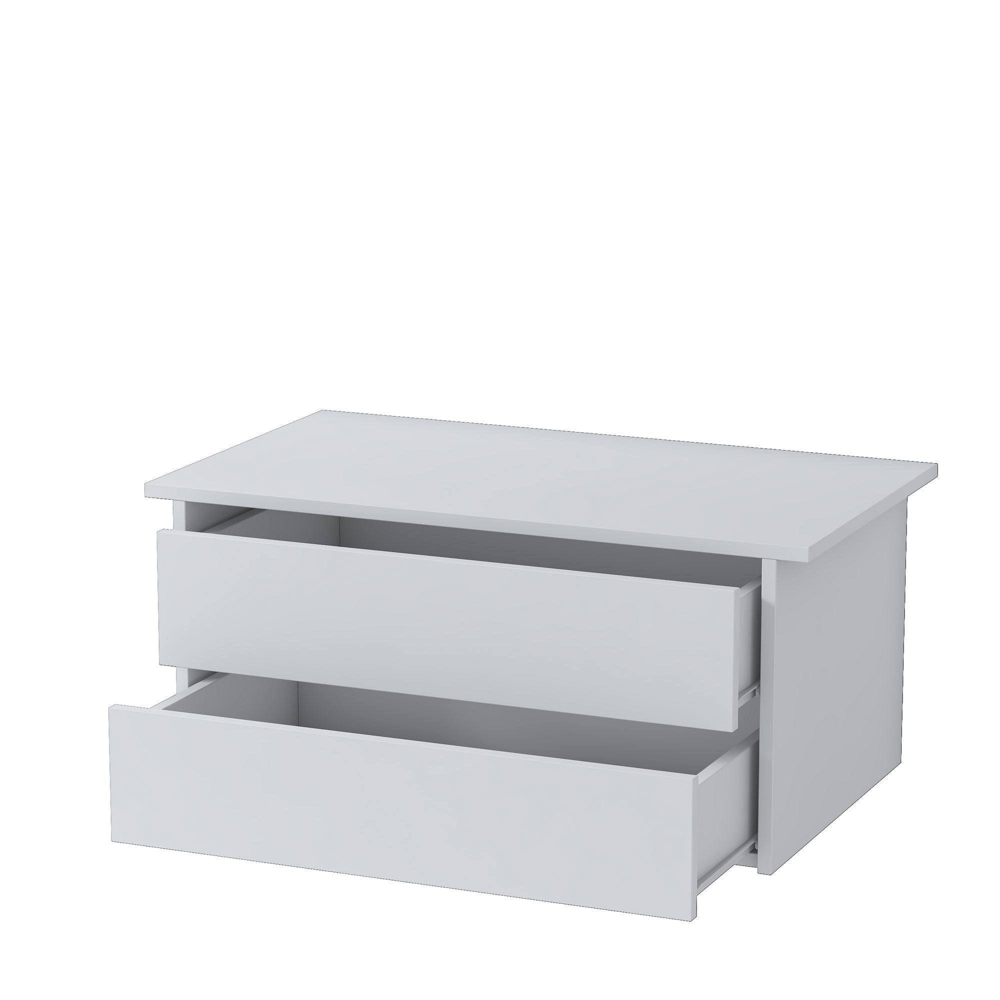 Drawer BA139, 86,2 x 39,8 x 50 cm, alb, PAL — imaginea 5