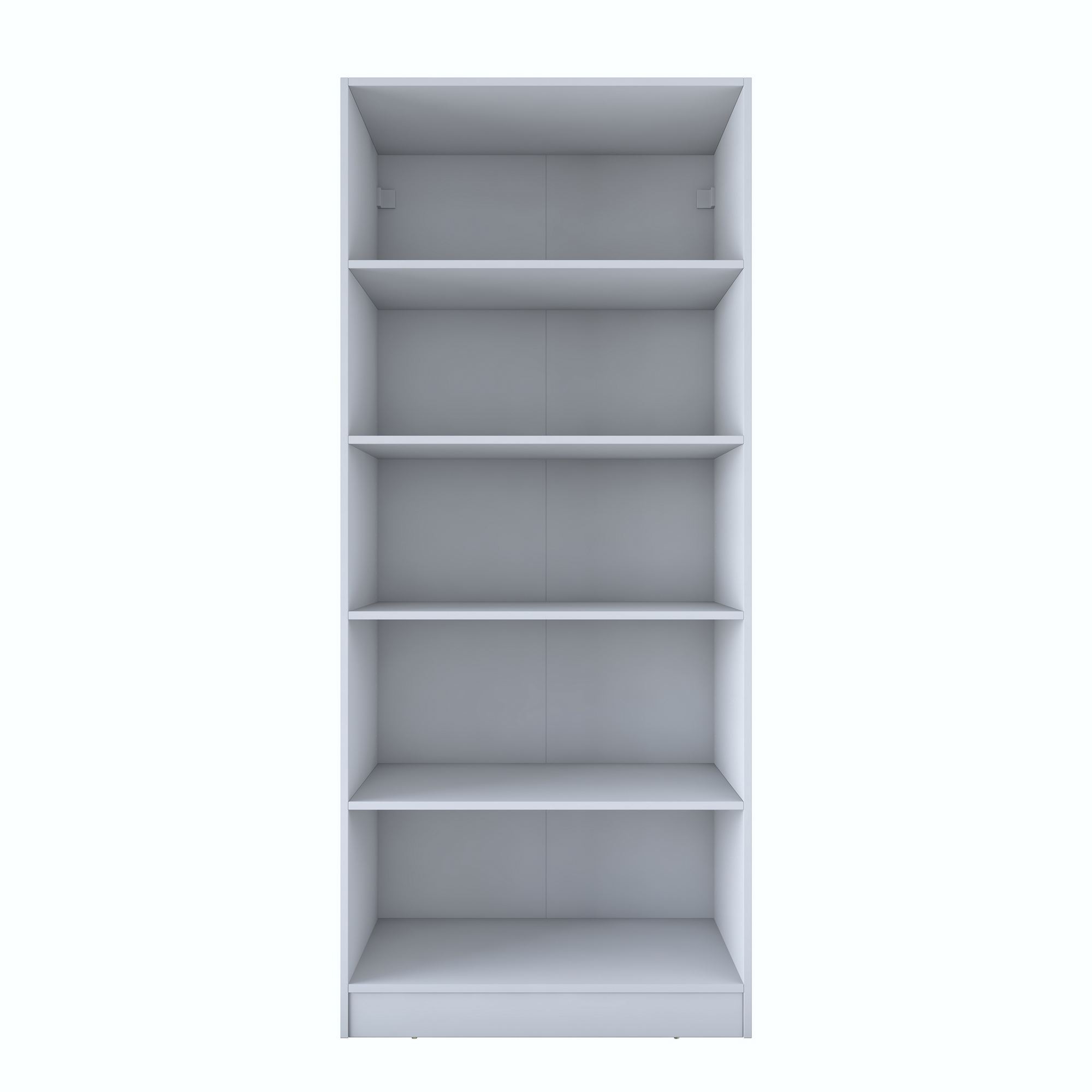 Dulap haine BA202, 90 x 210 x 57,5 cm, alb, PAL, spatiu de depozitare, fixare pe perete — imaginea 8