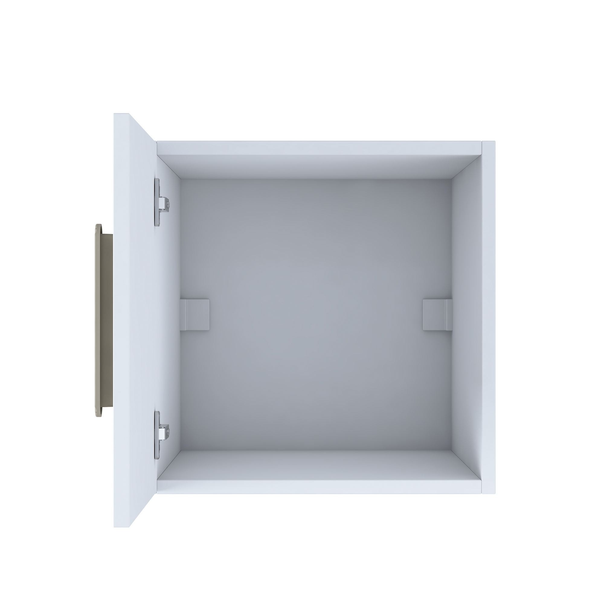 Dulap suspendat BA167 - 4589, 45 x 45 x 57,5 cm, alb, PAL, fixare pe perete — imaginea 11