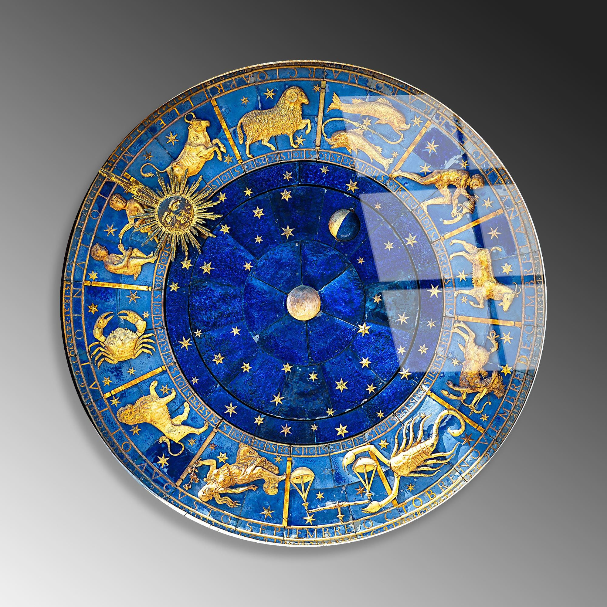 Masa de cafea Shb-033-A, 53 x 55 x 53 cm, multicolor, metal, design compact — imaginea 5