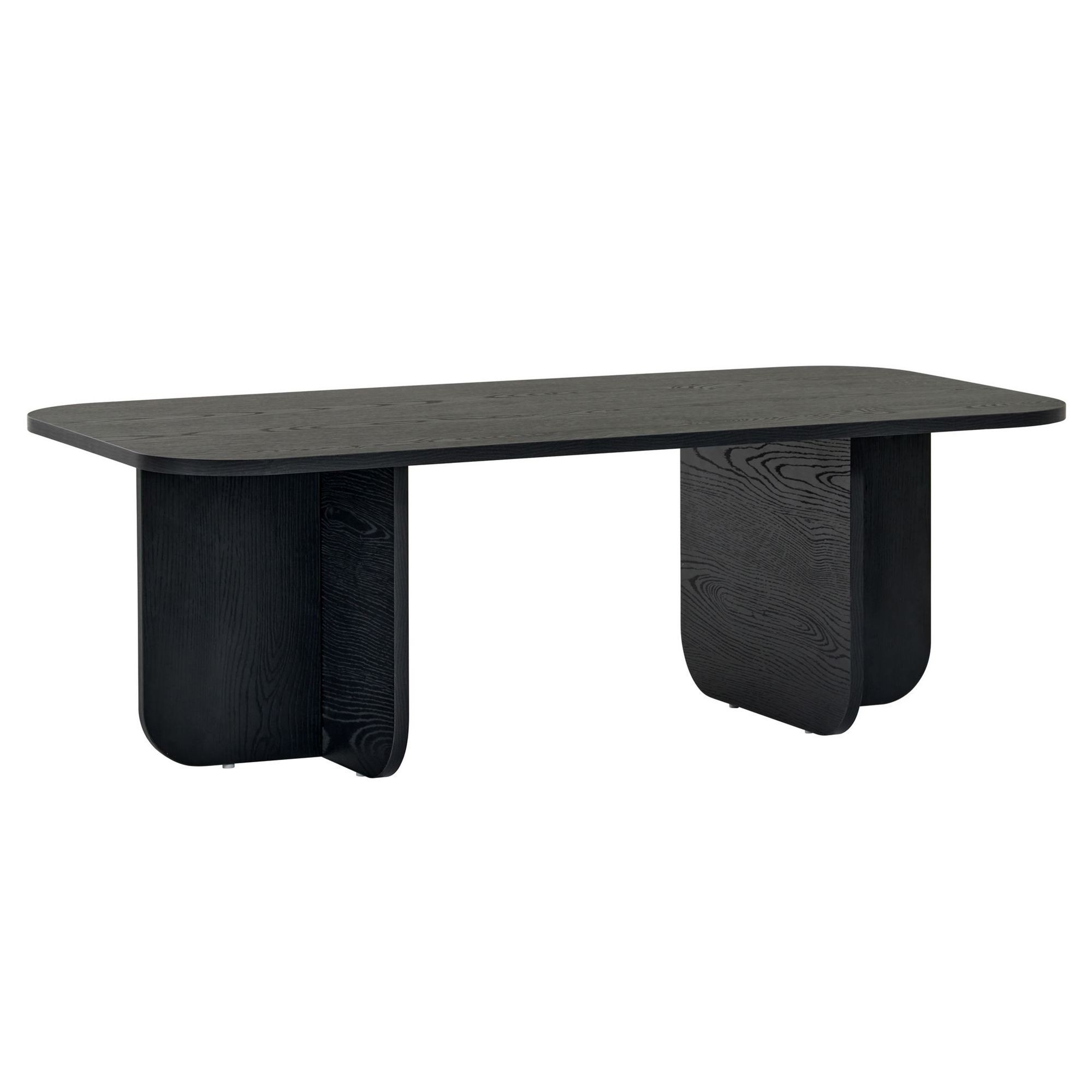 Masa de cafea Akira, 120 x 41 x 60 cm, lemn negru, PAL melaminat, capacitate 25 kg, wood negru — imaginea 3