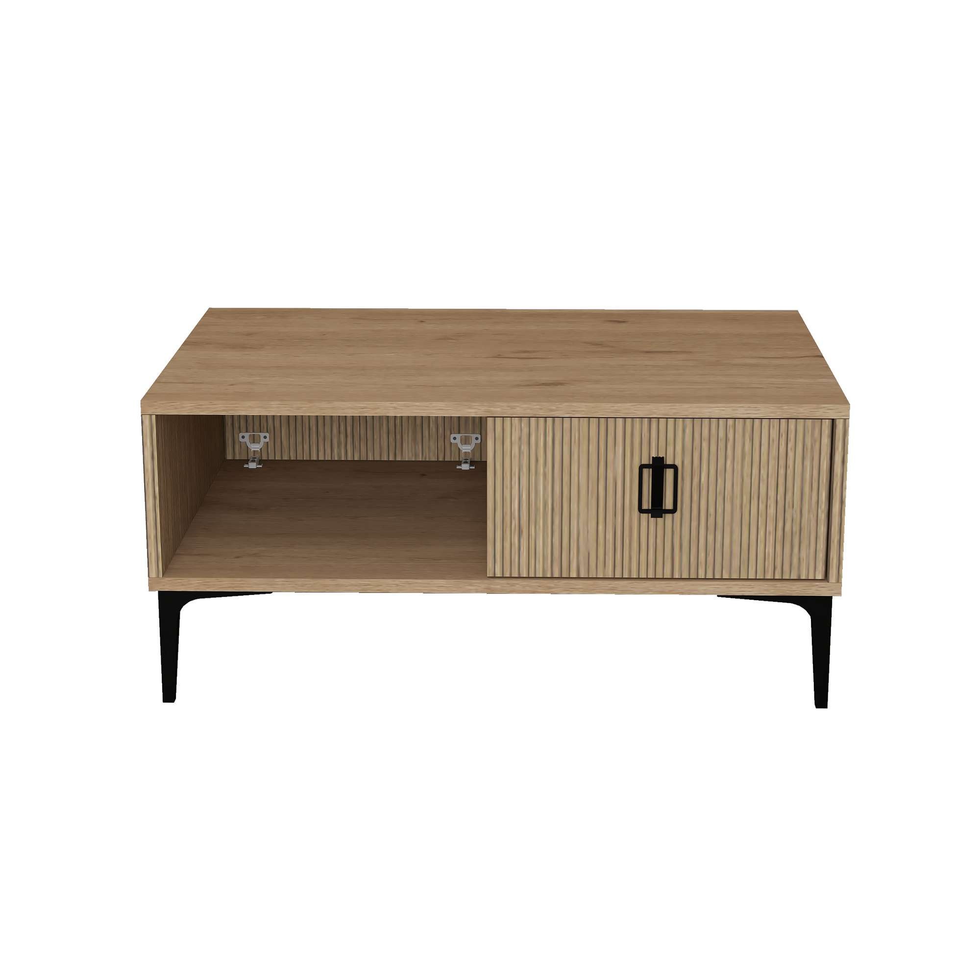 Masa de cafea Sare 2004, 90 x 41,5 x 60 cm, stejar safir, PAL melaminat, design compact — imaginea 9