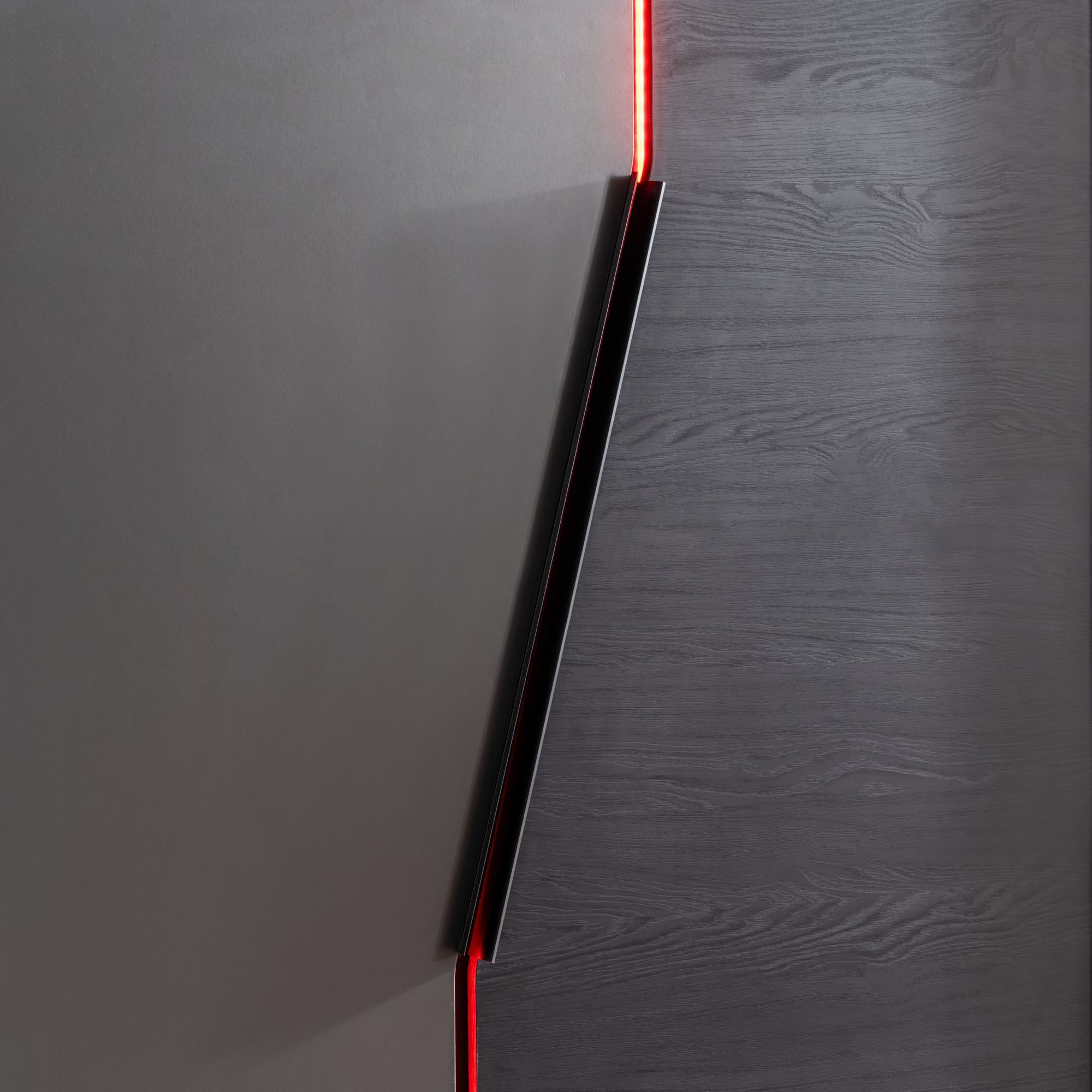 Dulap haine Gaming Zone 2, 130 x 200 x 62 cm, antracit, PAL melaminat, spatiu de depozitare, fixare pe perete — imaginea 5