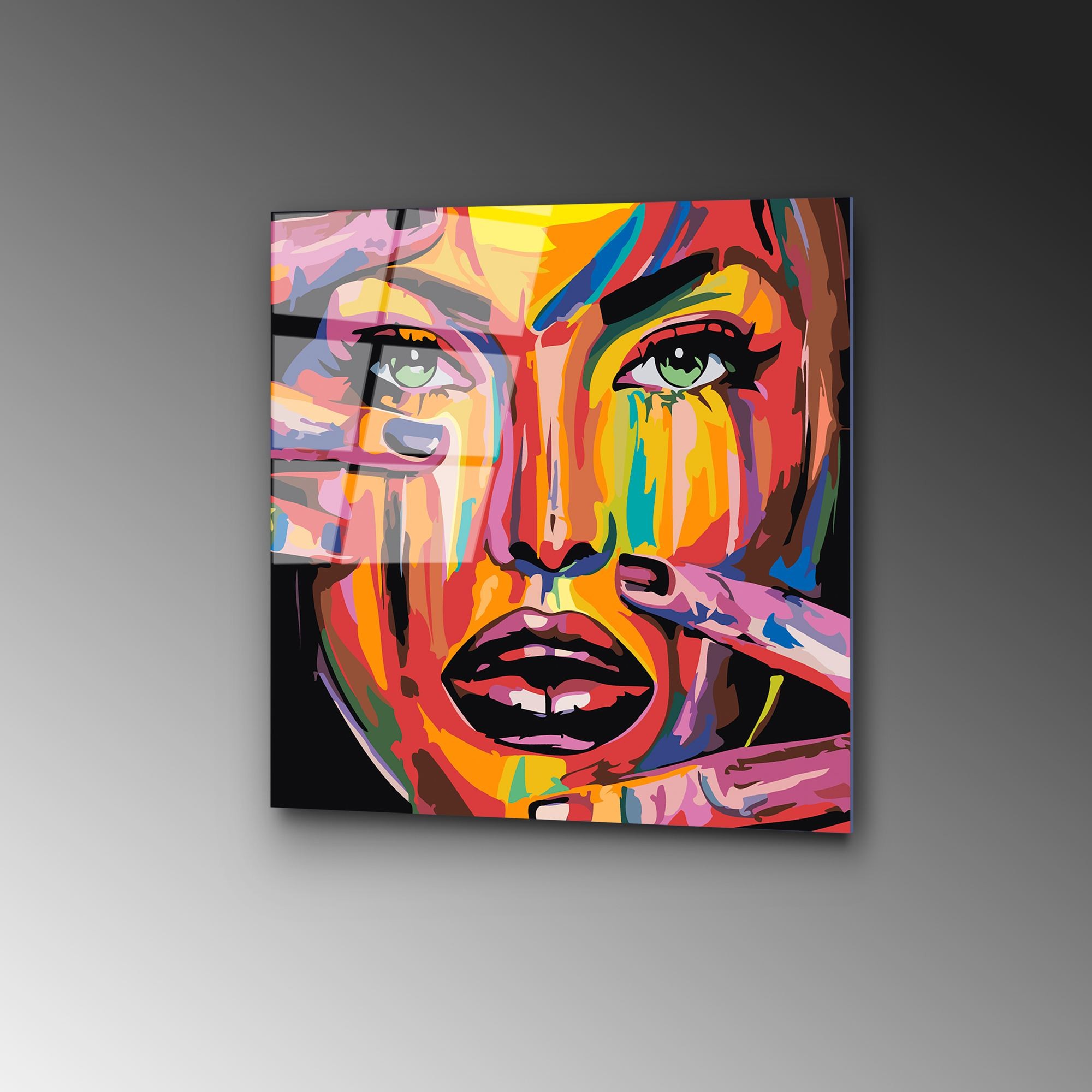 Masa de cafea Shb-032-F, 53 x 55 x 53 cm, multicolor, metal, design compact — imaginea 4