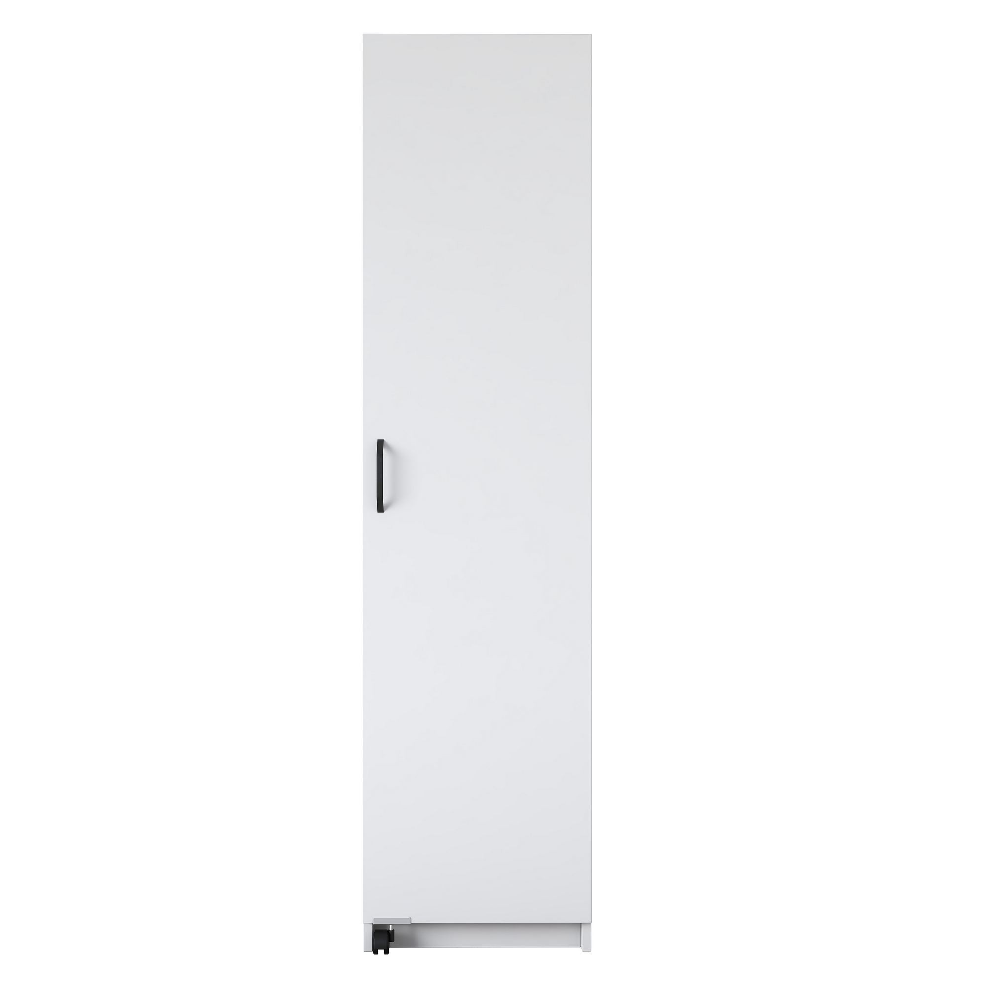 Dulap JE104, 45 x 180 x 42 cm, alb, PAL, spatiu de depozitare, fixare pe perete — imaginea 10