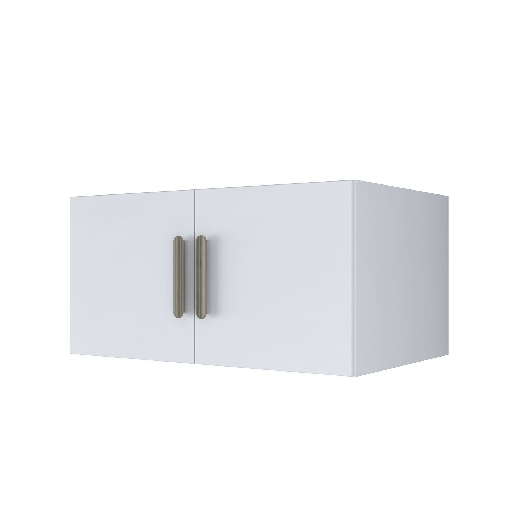 Dulap suspendat BA166 - 4578, 90 x 45 x 57,5 cm, alb, PAL, fixare pe perete — imaginea 9