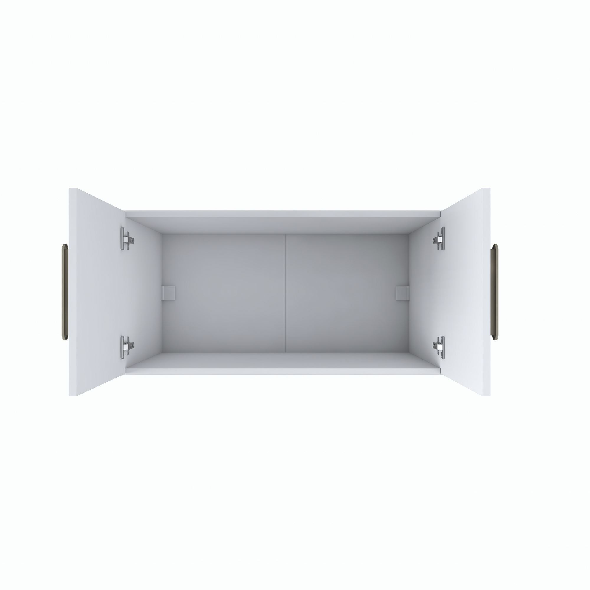 Dulap suspendat BA166 - 4578, 90 x 45 x 57,5 cm, alb, PAL, fixare pe perete — imaginea 10