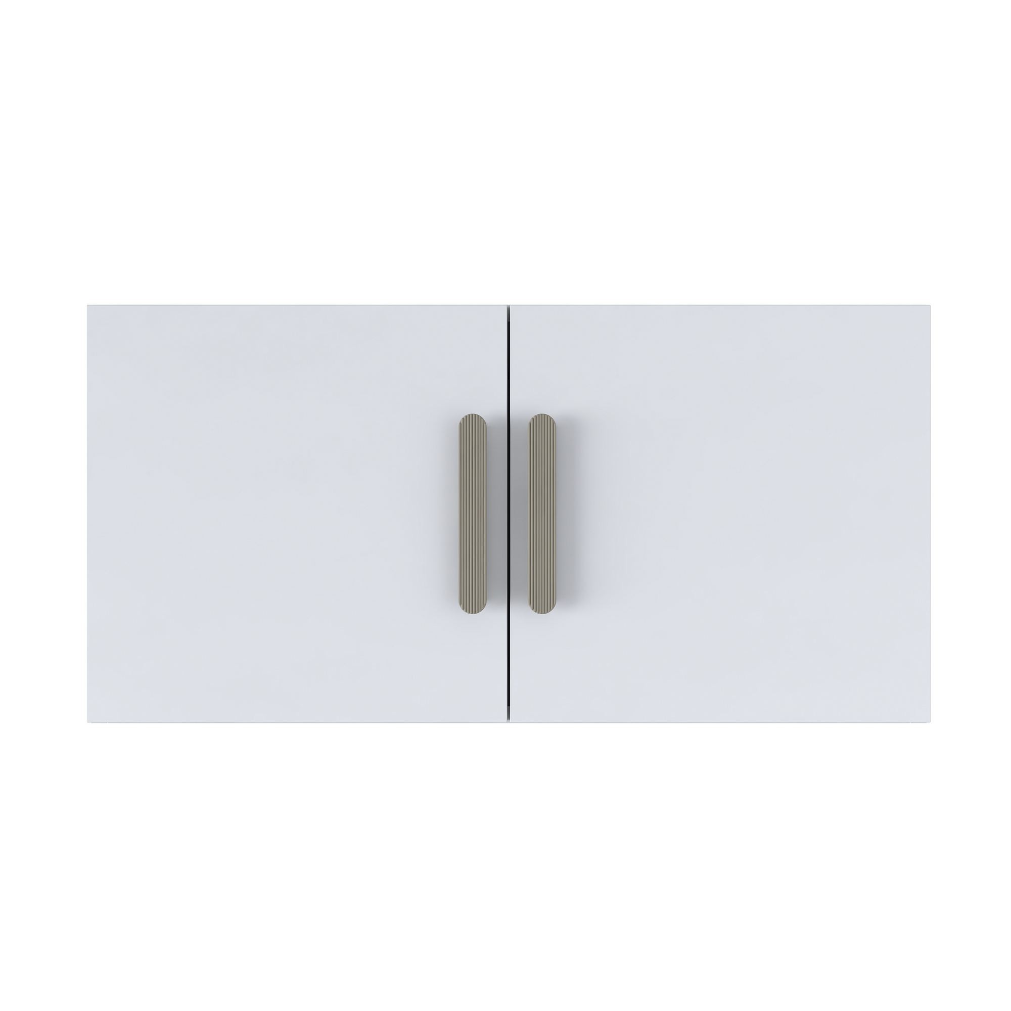 Dulap suspendat BA166 - 4578, 90 x 45 x 57,5 cm, alb, PAL, fixare pe perete — imaginea 11