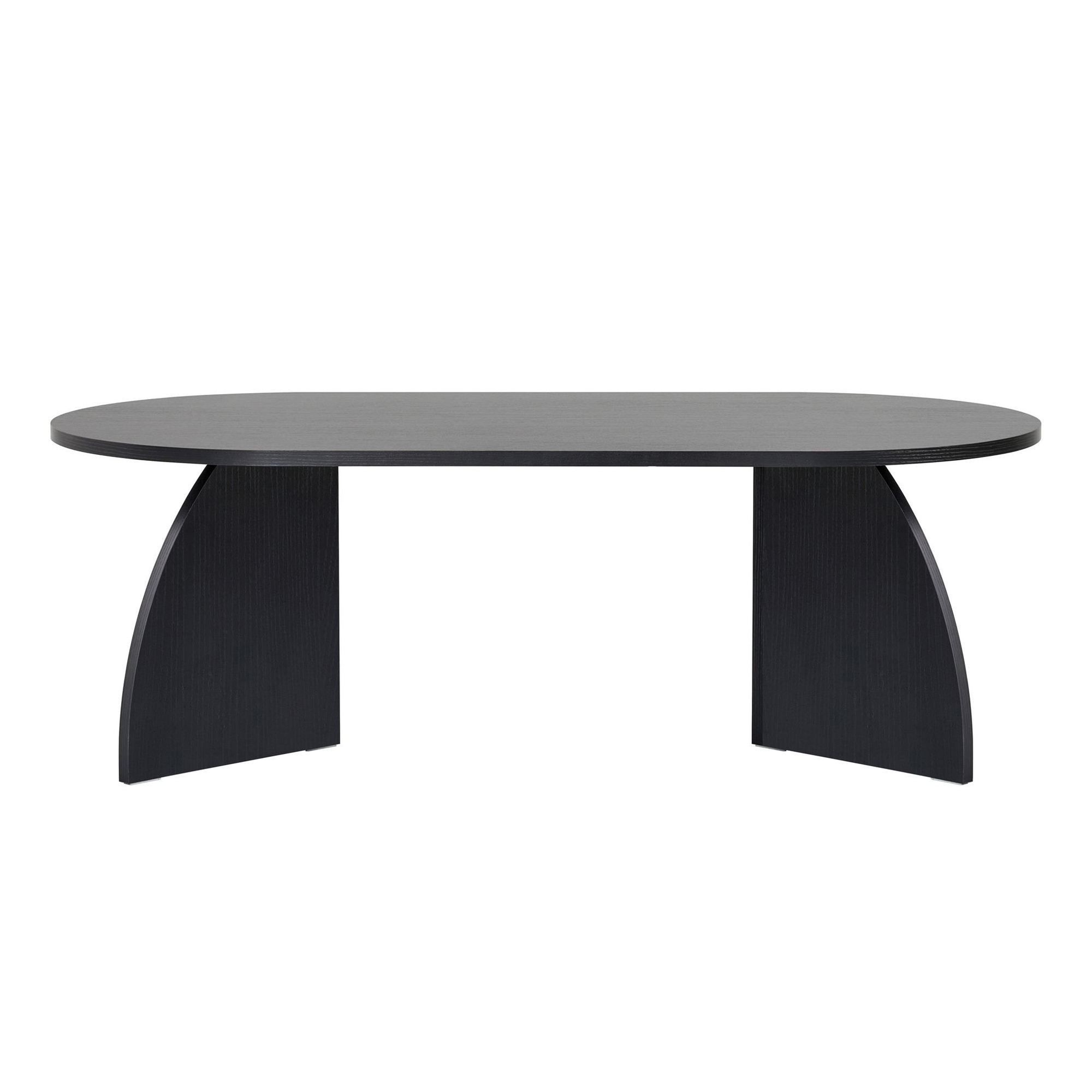 Masa de cafea Melina, 120 x 40 x 60 cm, lemn negru, PAL melaminat, capacitate 25 kg, wood negru — imaginea 8