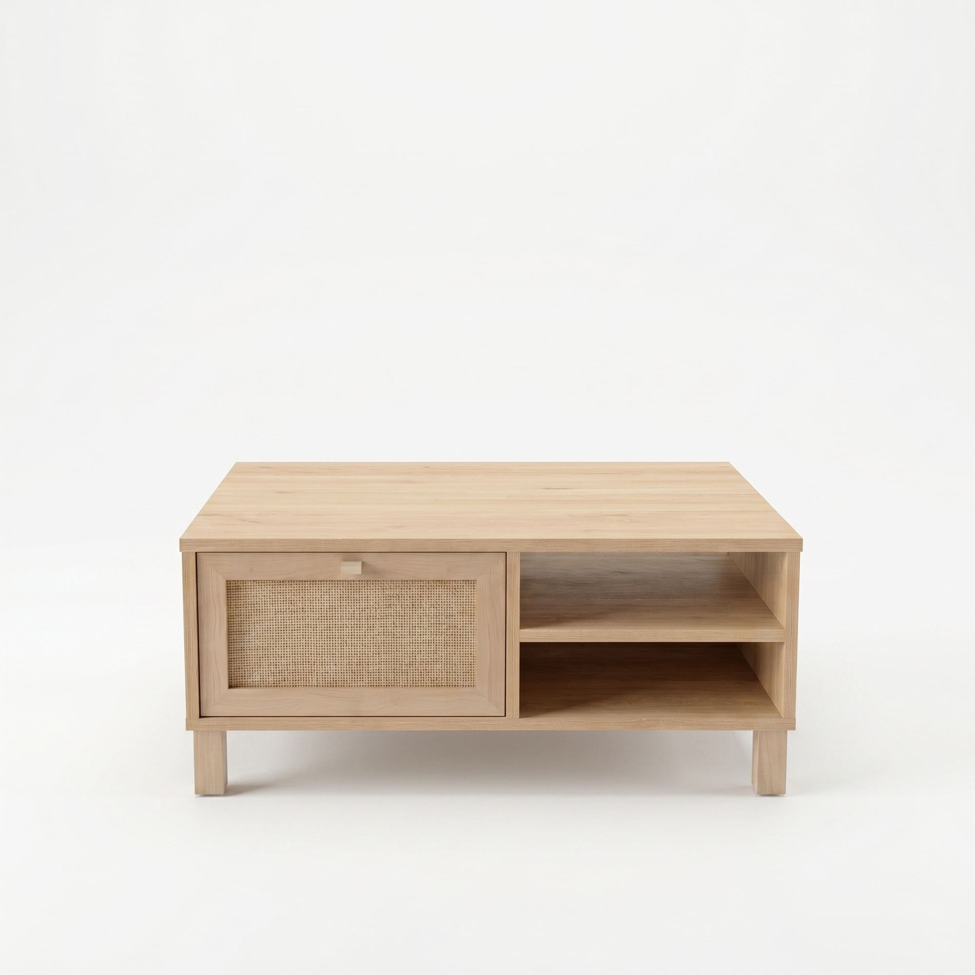 Masa de cafea Dune - DN3-SJ, 90 x 38,6 x 60 cm, stejar, PAL melaminat, design compact — imaginea 2
