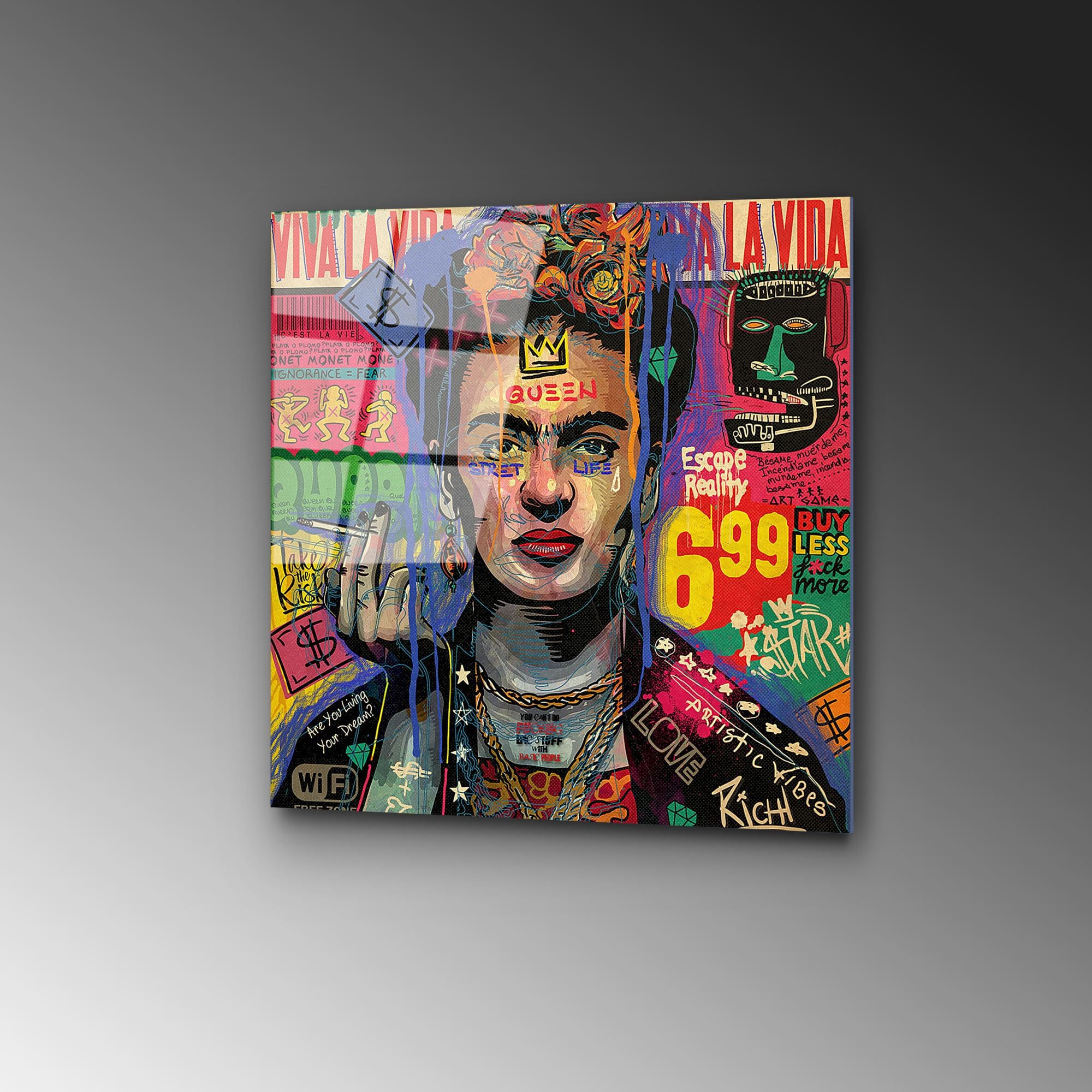 Masa de cafea Shb-032-D, 53 x 55 x 53 cm, multicolor, metal, design compact — imaginea 6