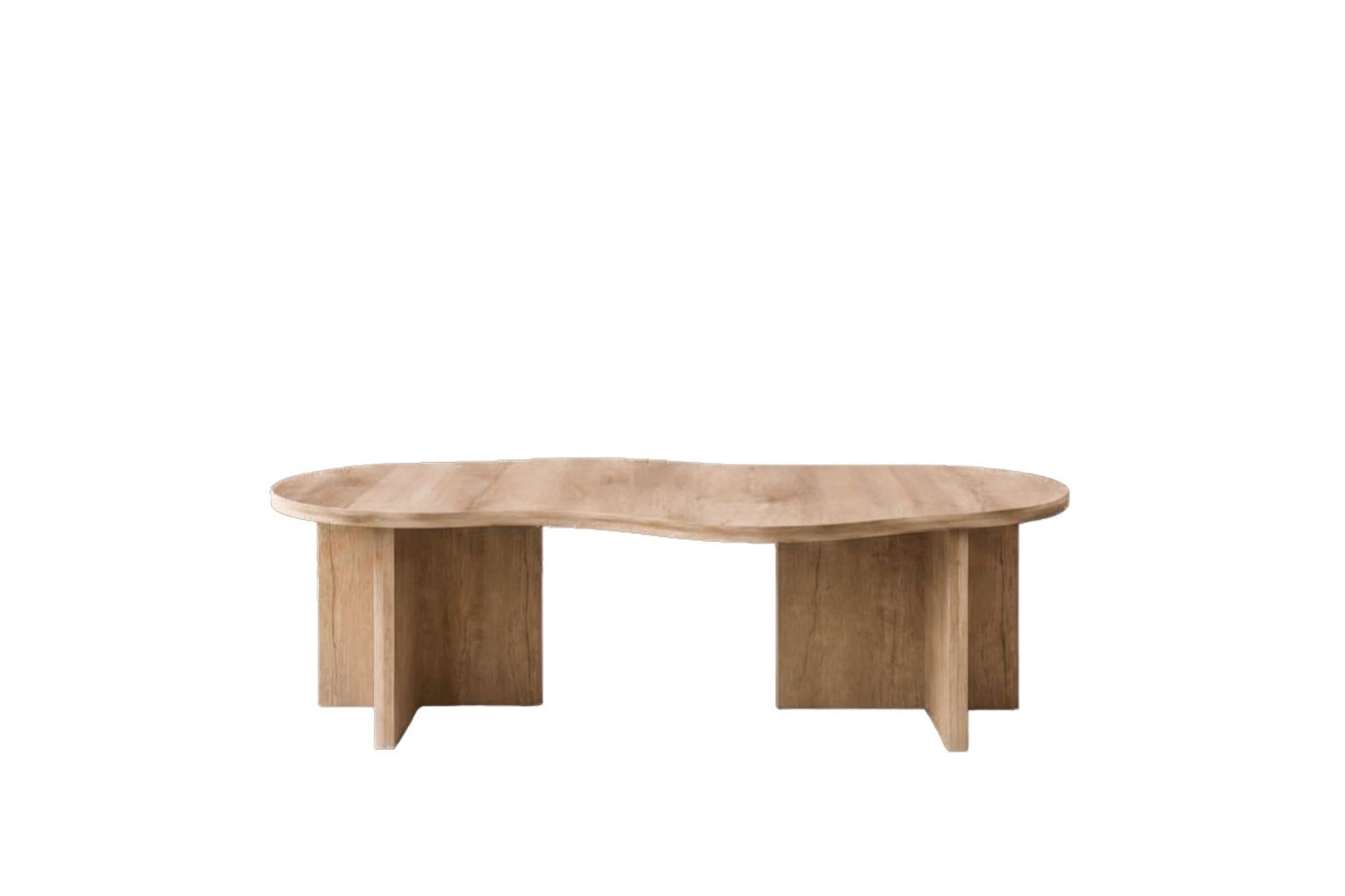 Masa de cafea Messina, 120 x 41,8 x 55 cm, stejar safir, PAL melaminat, design compact — imaginea 4